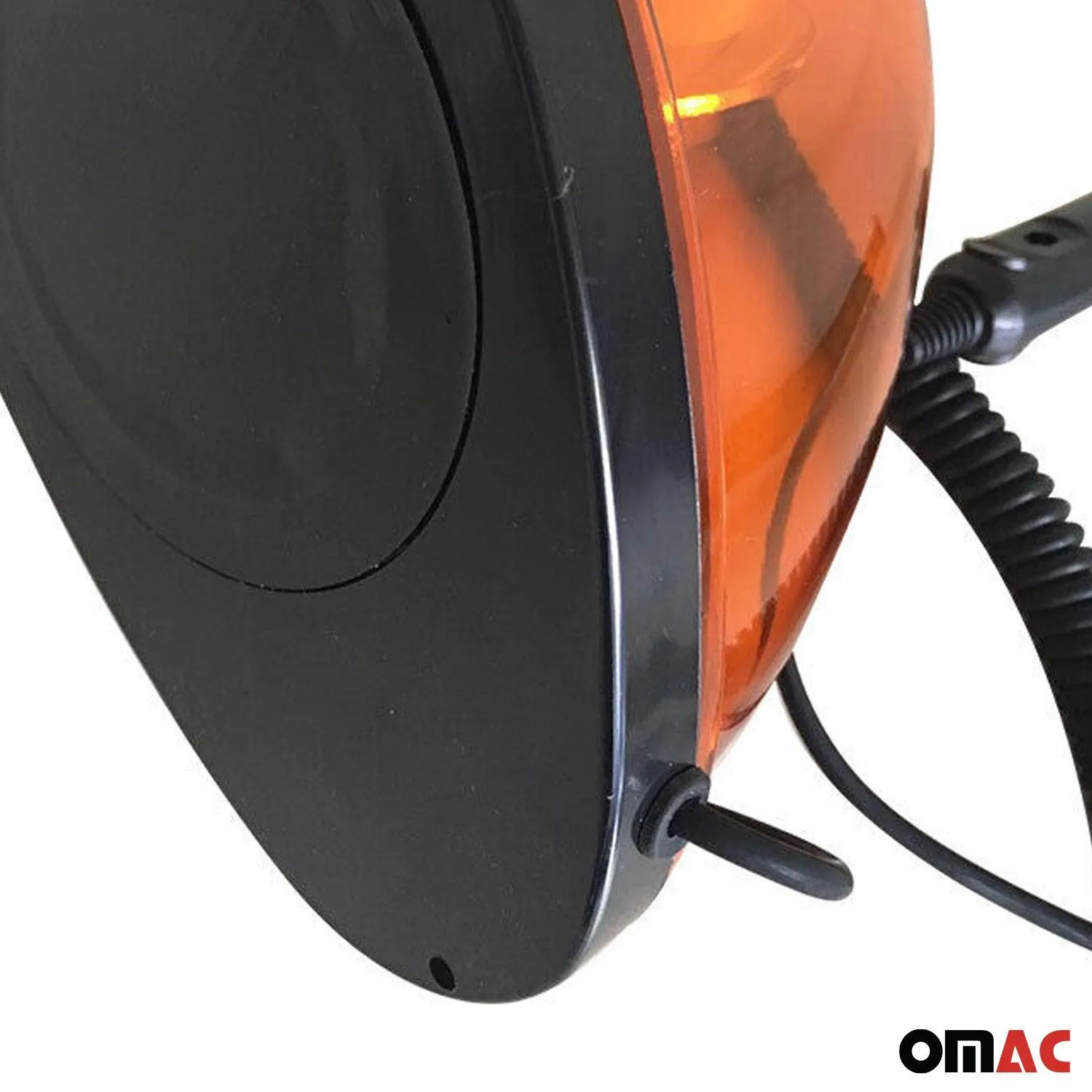 Revolving Emergency Warning Beacon Light Amber Roof Magnet Mount Forklift Truck - Image 5