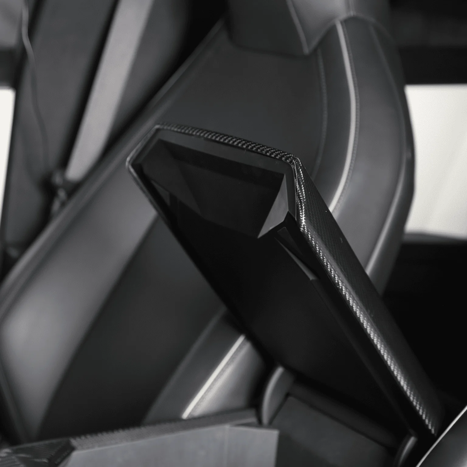 [Real Carbon Fiber] Armrest Cover For Cybertruck - Image 4
