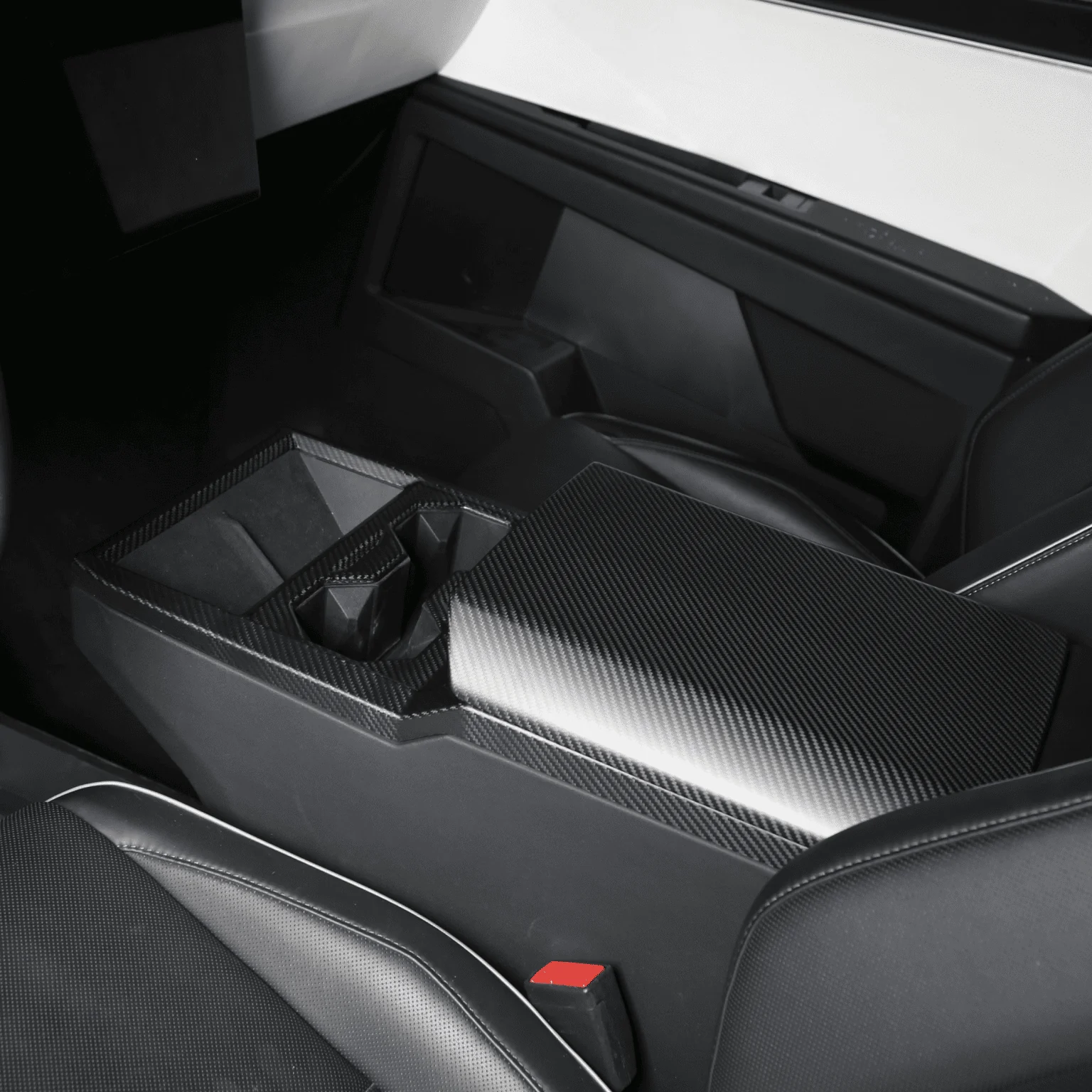 [Real Carbon Fiber] Armrest Cover For Cybertruck - Image 8