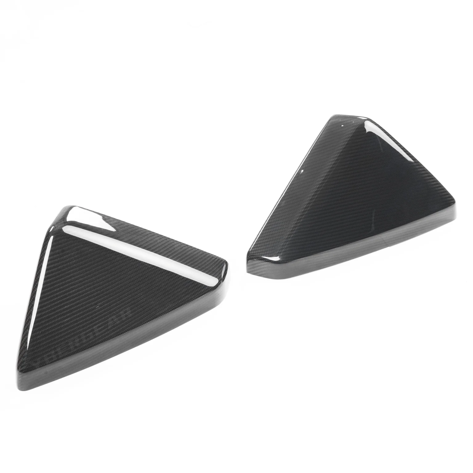 [Real Carbon Fiber] Side Mirror Cover Glossy Dry Carbon For Cybertruck - Image 4