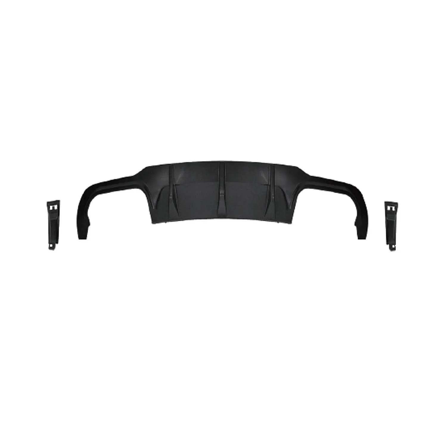 2011-2014 Mercedes C Class C63 W204 AMG Rear Bumper Diffuser