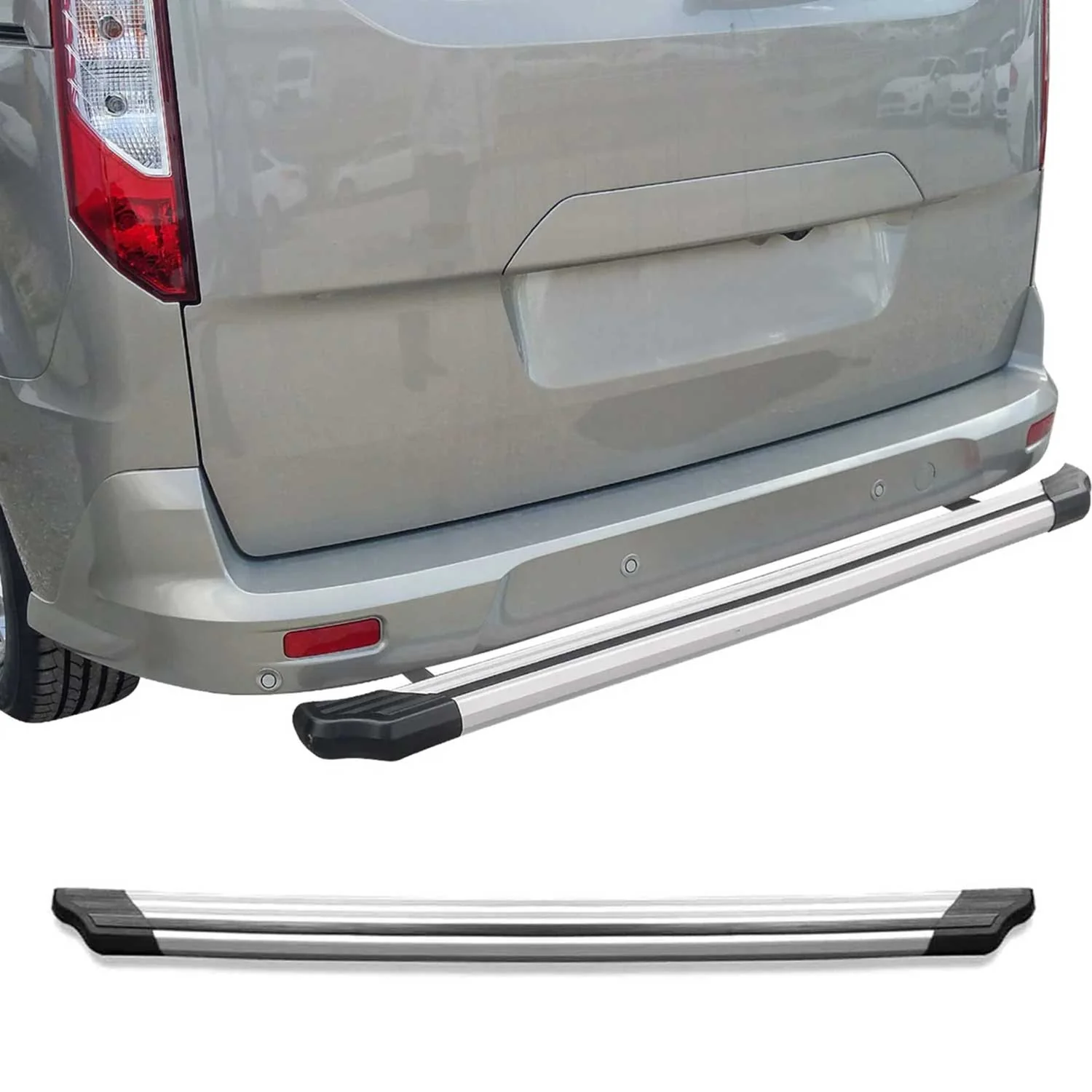 2014-2023 Ford Transit Connect Rear Bumper Guard Protector Aluminium