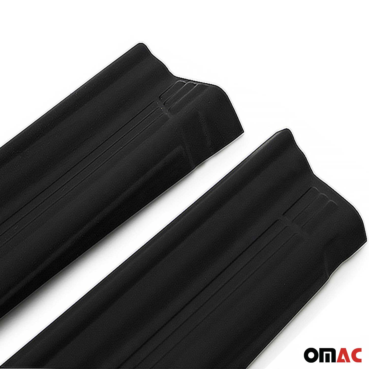 2023-2026 RAM ProMaster Door Sill Scuff Plate Scratch Protector Black 2 Pcs - Image 8