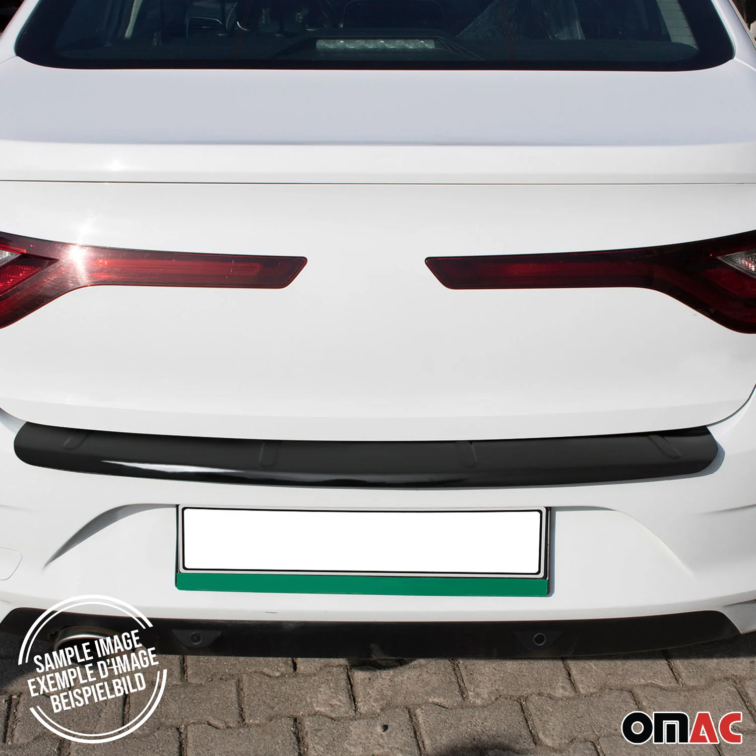 2013-2019 Ford Escape Rear Bumper Guard Acrylic Black - Image 5