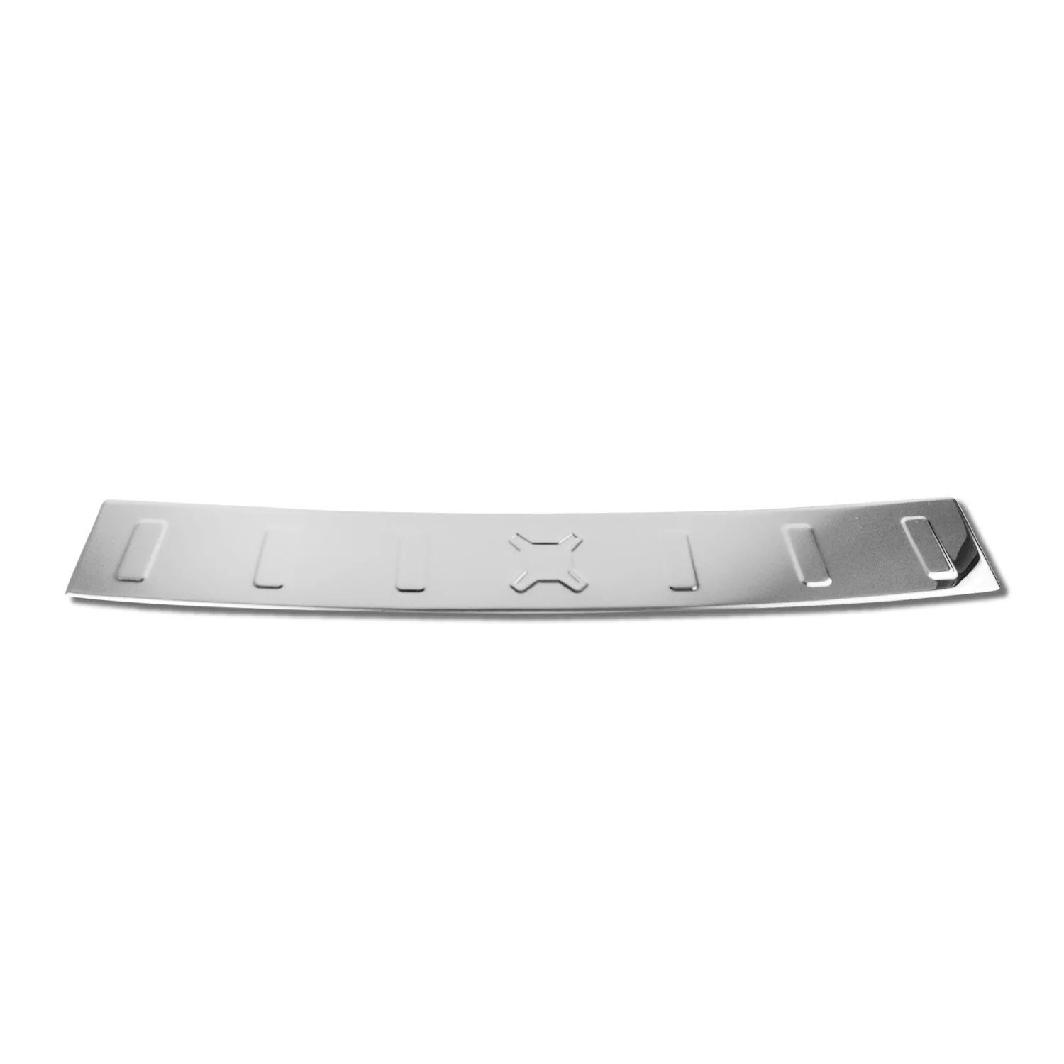 2019-2024 Jeep Renegade Rear Bumper Sill Cover Protector Guard Steel Silver - Image 2