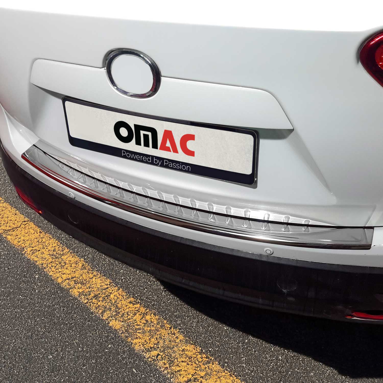 2013-2016 Mazda CX-5 Rear Bumper Guard Stainless Steel Glossy