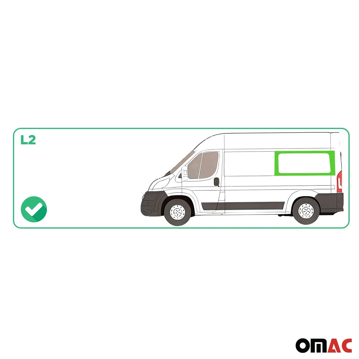 2014-2024 RAM ProMaster Window Glass Rear Left Side L2 - Image 3