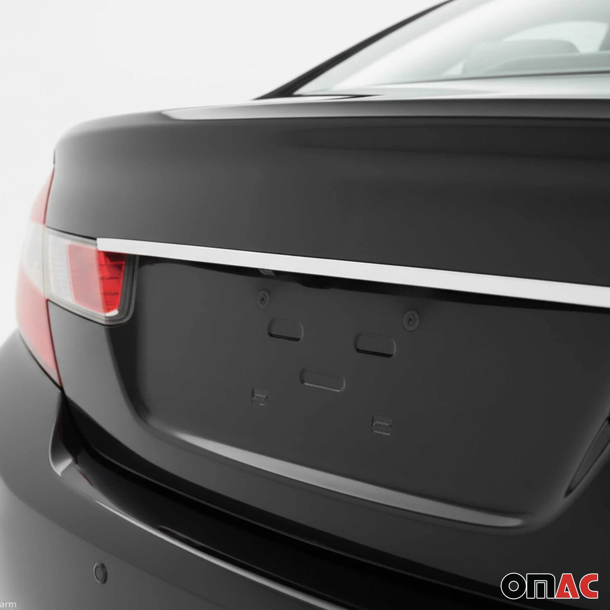 2012-2015 Honda Civic Rear Trunk Tailgate Door Handle Cover Silver 1Pc Stainless Steel - Image 3