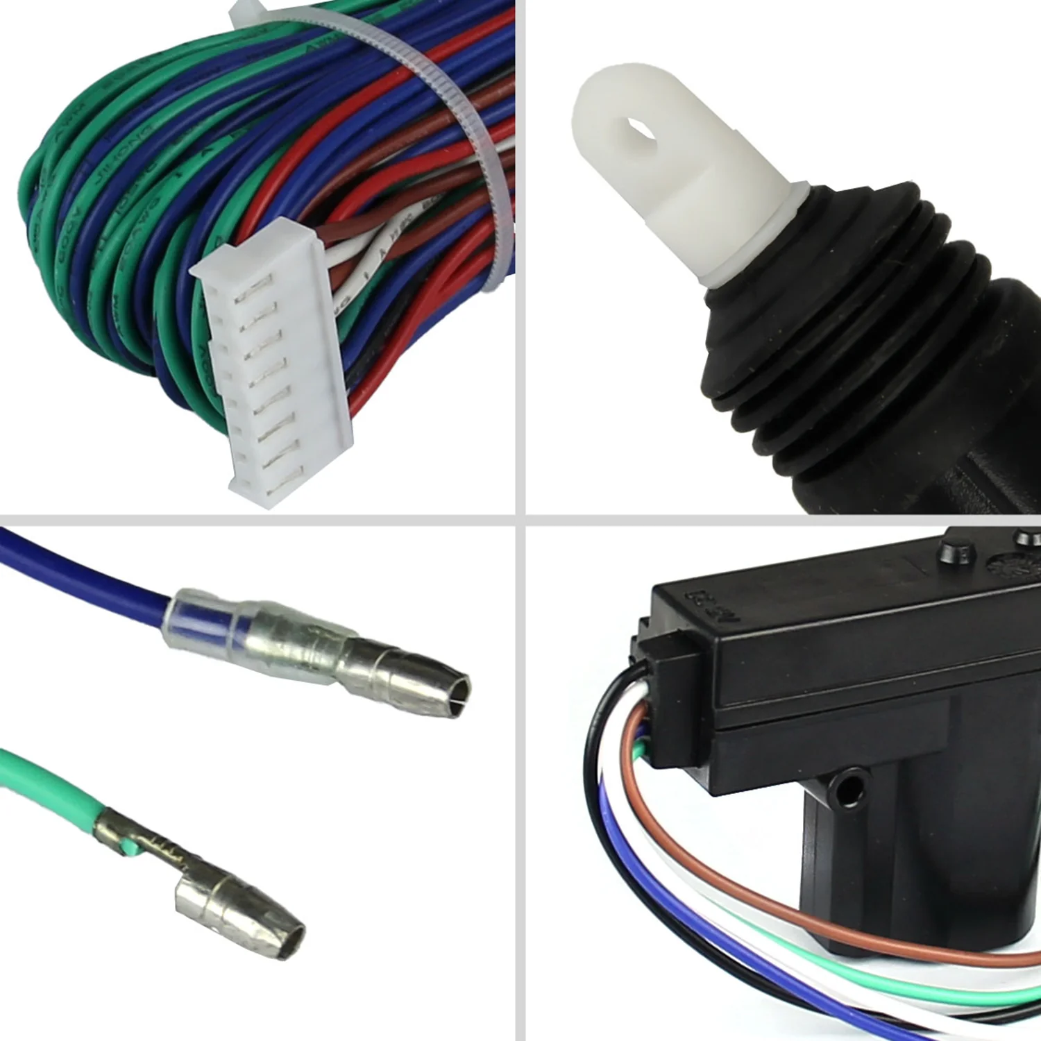 Remote Keyless Power Door Lock/Unlock Entry Kit 4-Function Remote Controls - Image 6