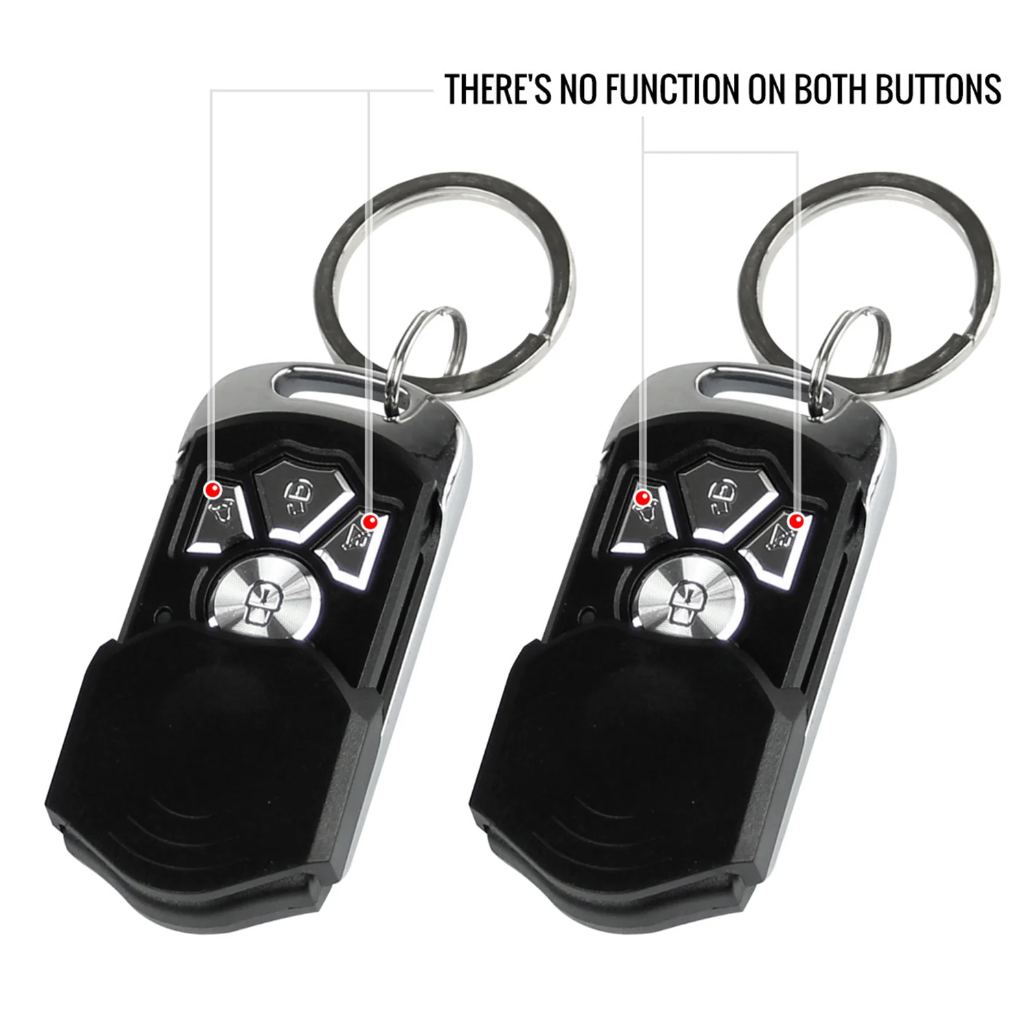 Remote Keyless Power Door Lock/Unlock Entry Kit 4-Function Remote Controls - Image 8