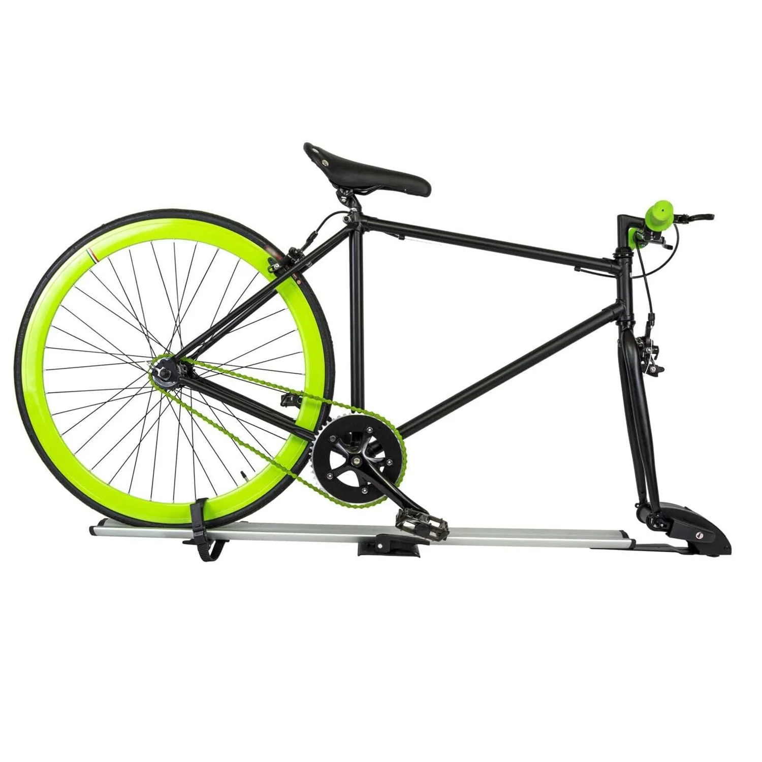 Roof Bicycle Rack Bike Carrier Alu. Upright With Optional 0,6x4,3 inch Fork Kit