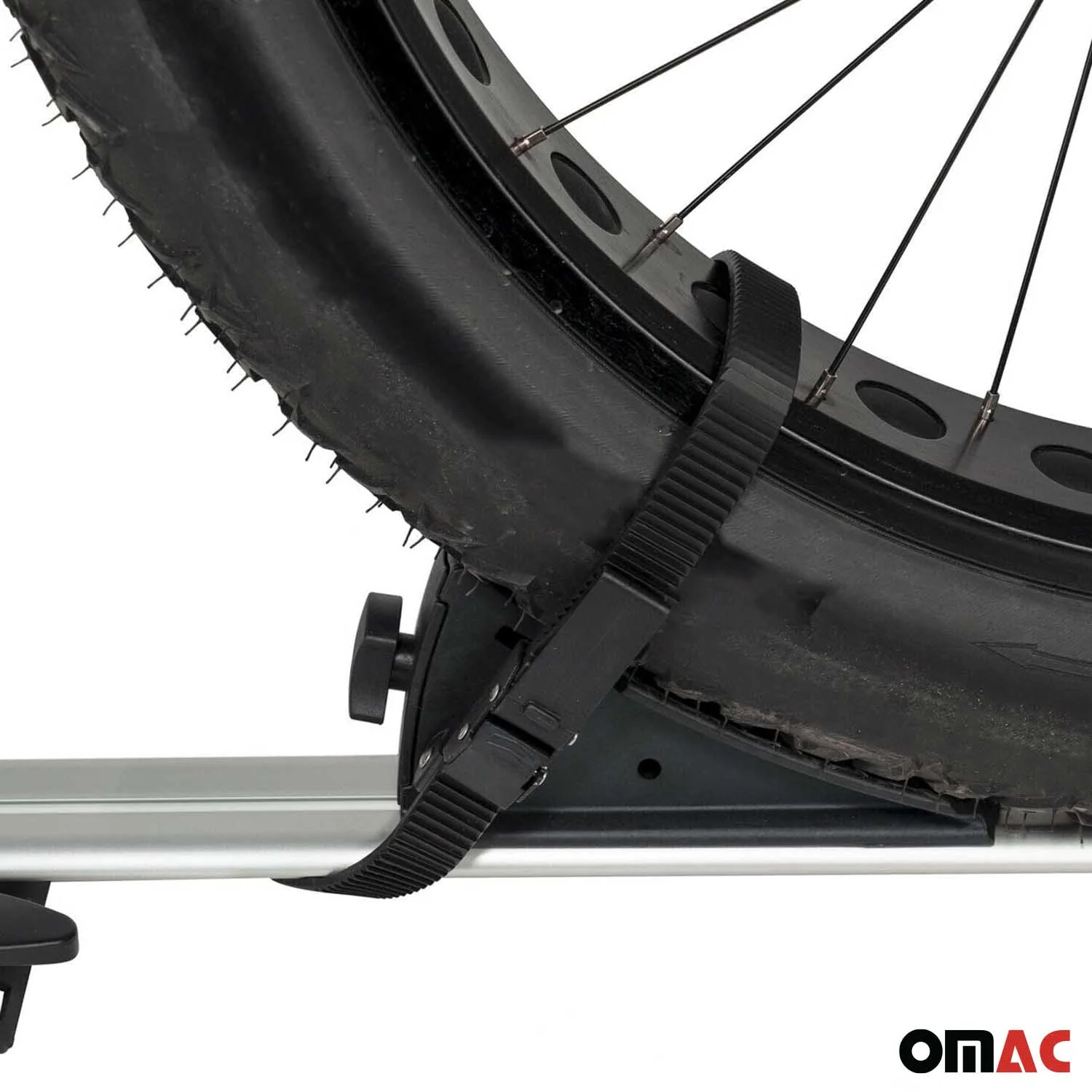 Roof Bicycle Rack Bike Carrier Alu. Upright With Optional 0,6x4,3 inch Fork Kit - Image 4