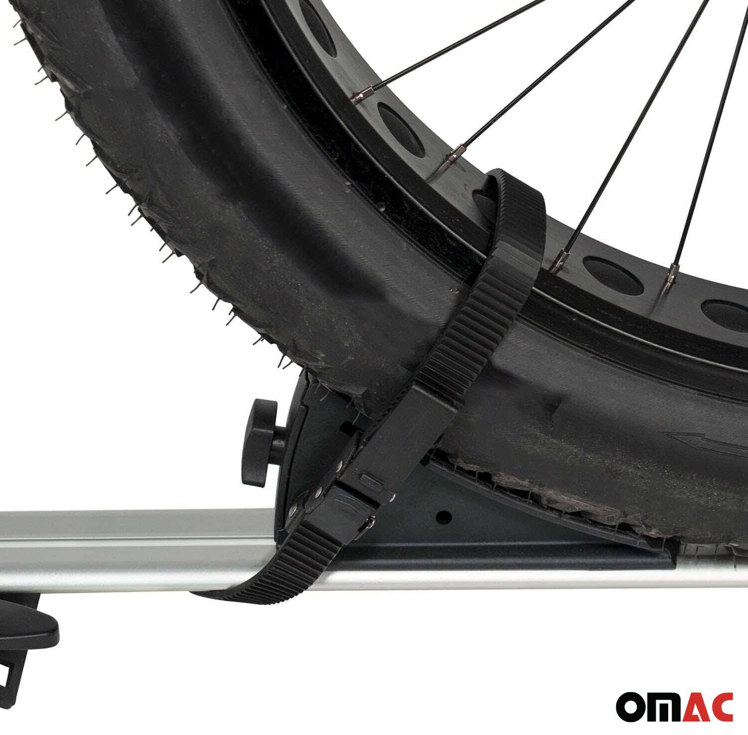 Roof Bicycle Rack Bike Carrier Alu Upright with Optional 0,6x4 Inch Fork Kit - Image 4