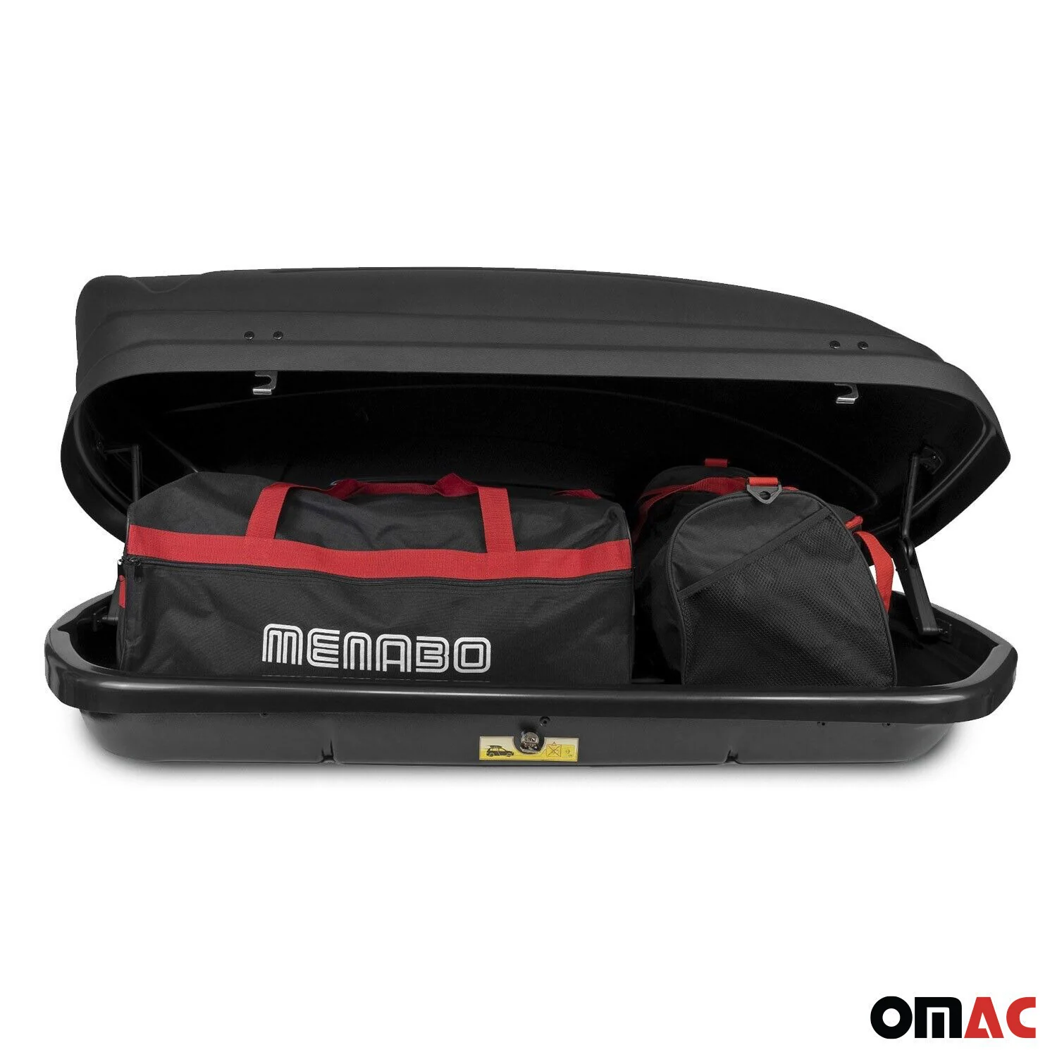 Roof Cargo Box 11 Cubic Feet Black - Image 6