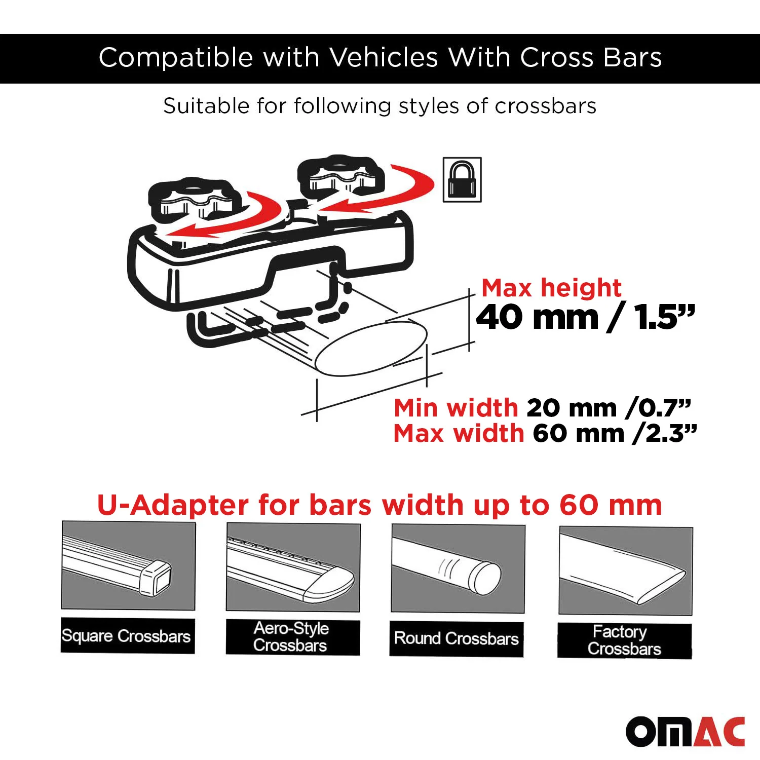 Roof Cargo Box 8 Cubic Feet Dual-Side Opening Black - Image 5