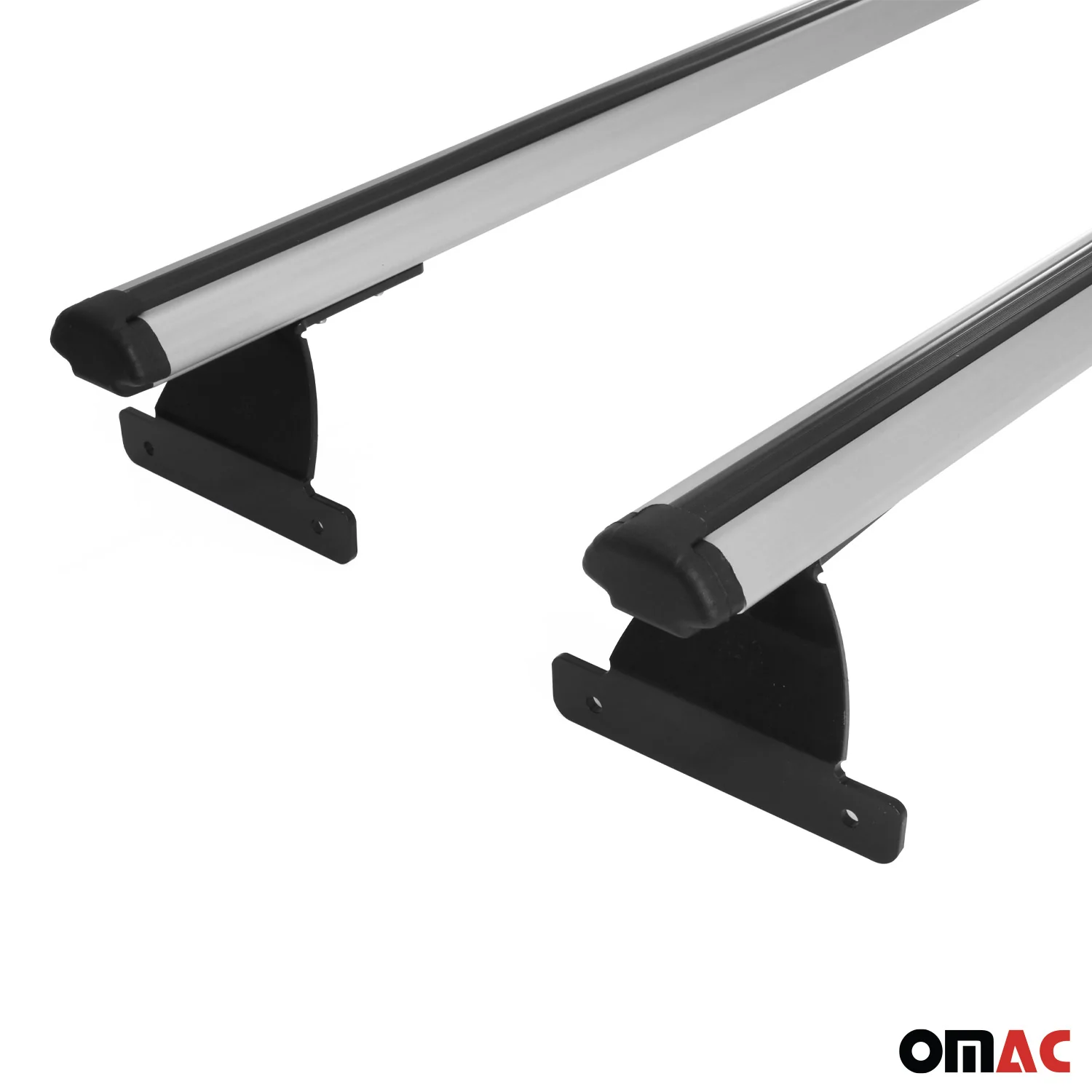 Roof Rack Cross Bars for Jeep Grand Cherokee V 2021-2026 165Lbs Alu Silver 2Pcs - Image 3