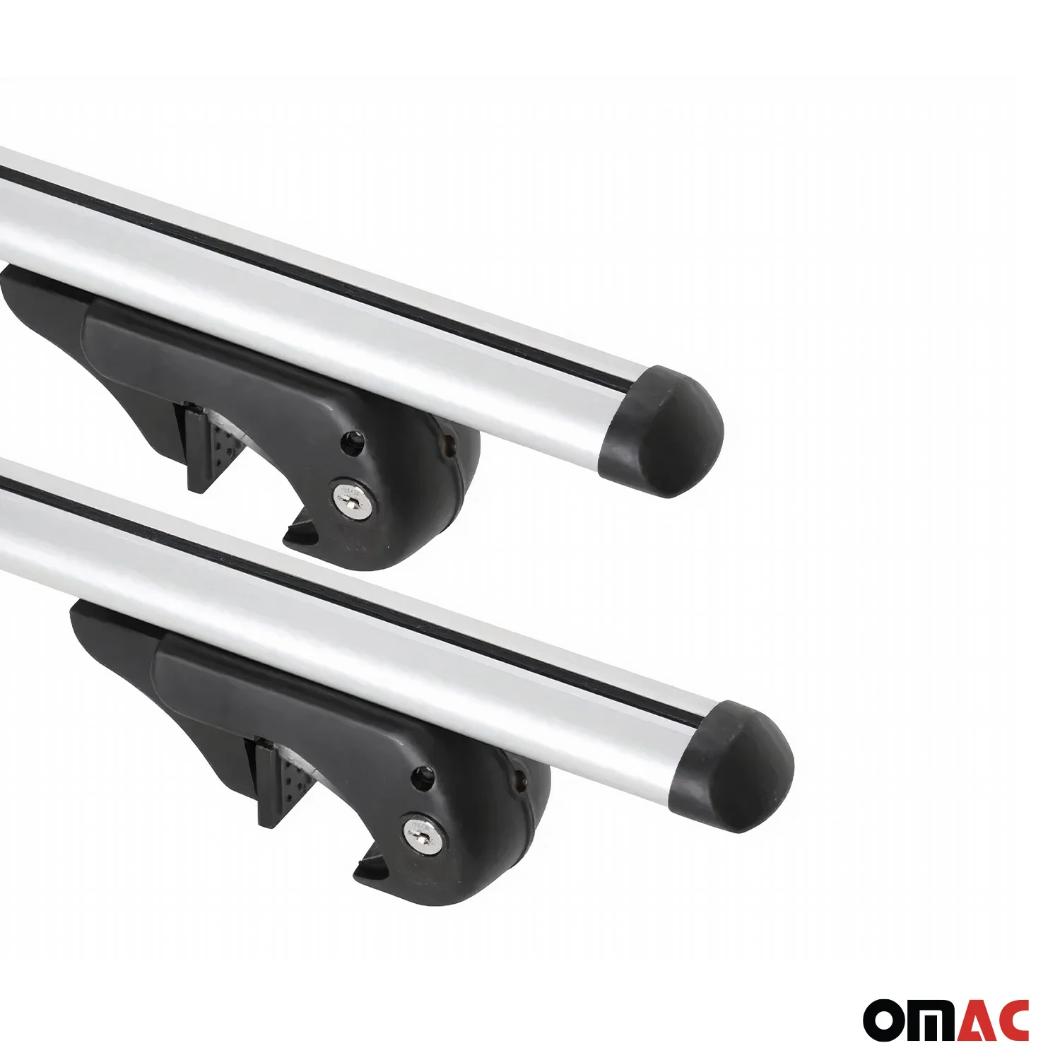 2003-2009 Pontiac Vibe Roof Rack Cross Bars Silver - Image 7