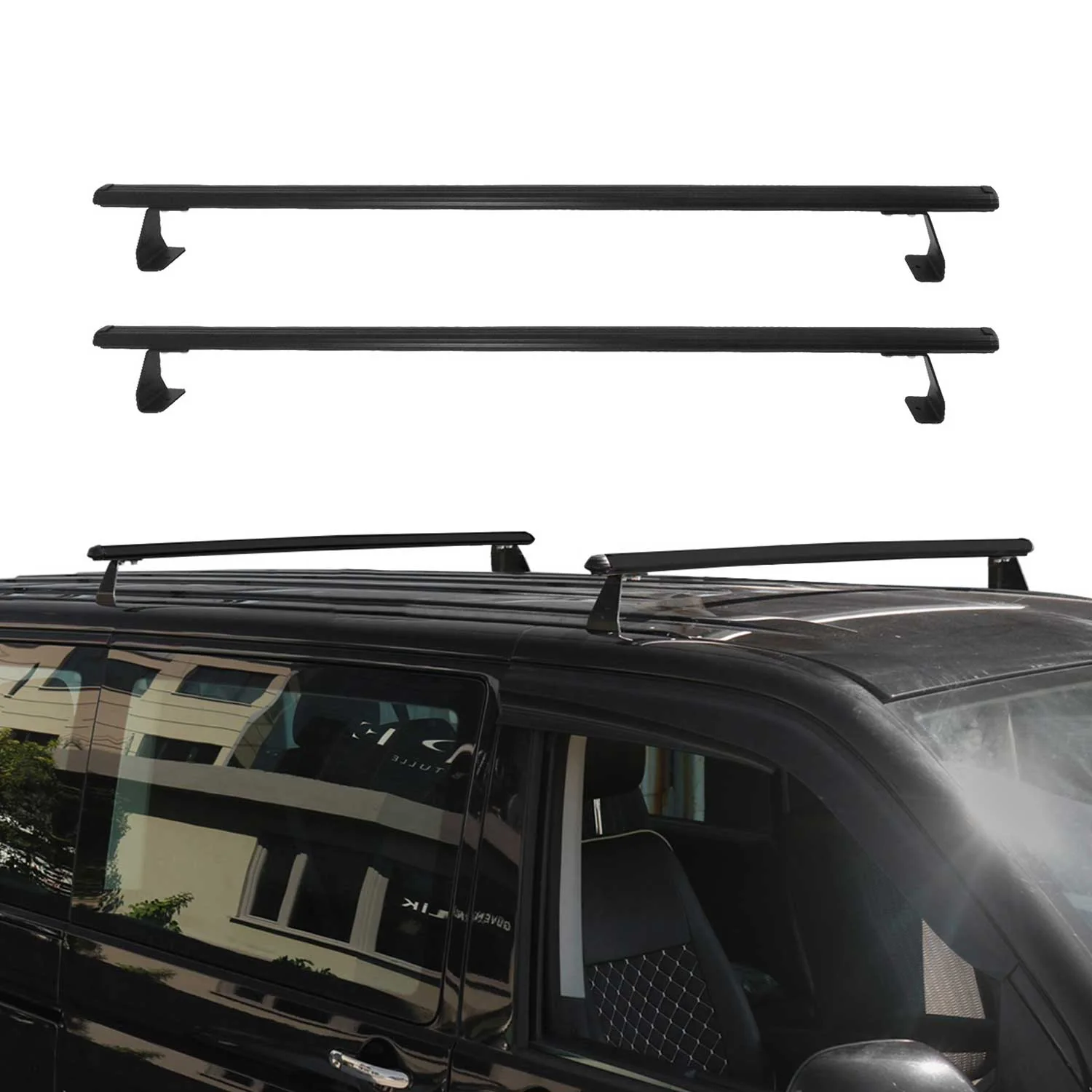 2012-2016 Honda CR-V Roof Rack Cross Bars Black - Image 2