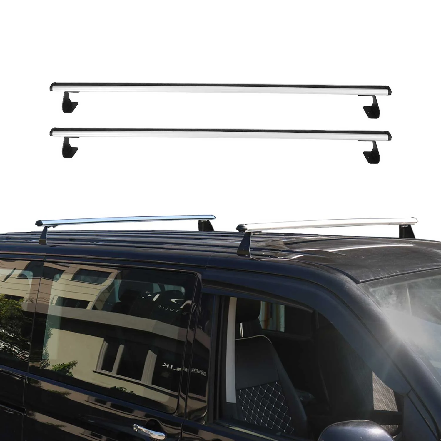 2012-2016 Honda CR-V Roof Rack Cross Bars Silver - Image 2