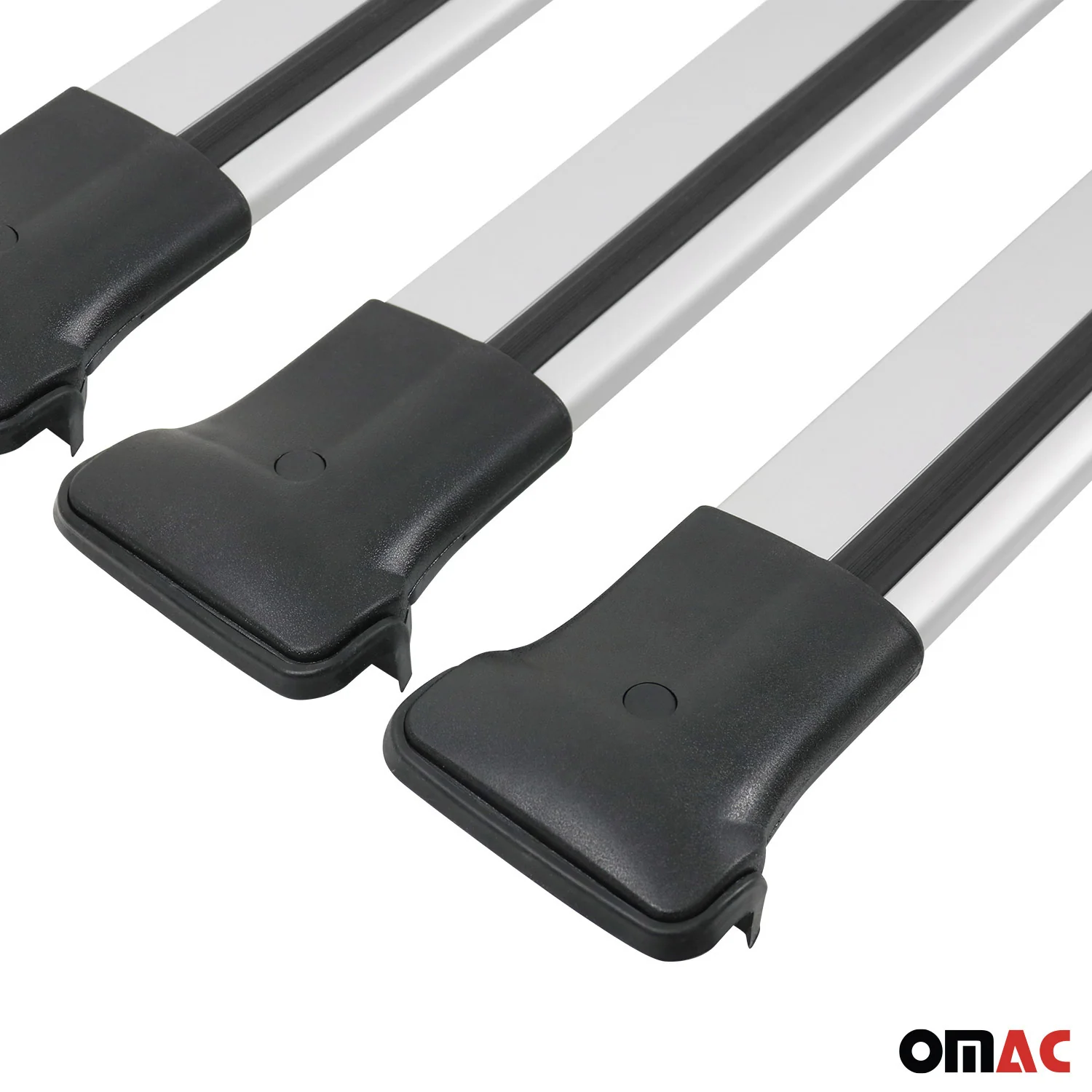 2014-2026 RAM ProMaster Roof Rack Cross Bars 3Pcs Silver - Image 10