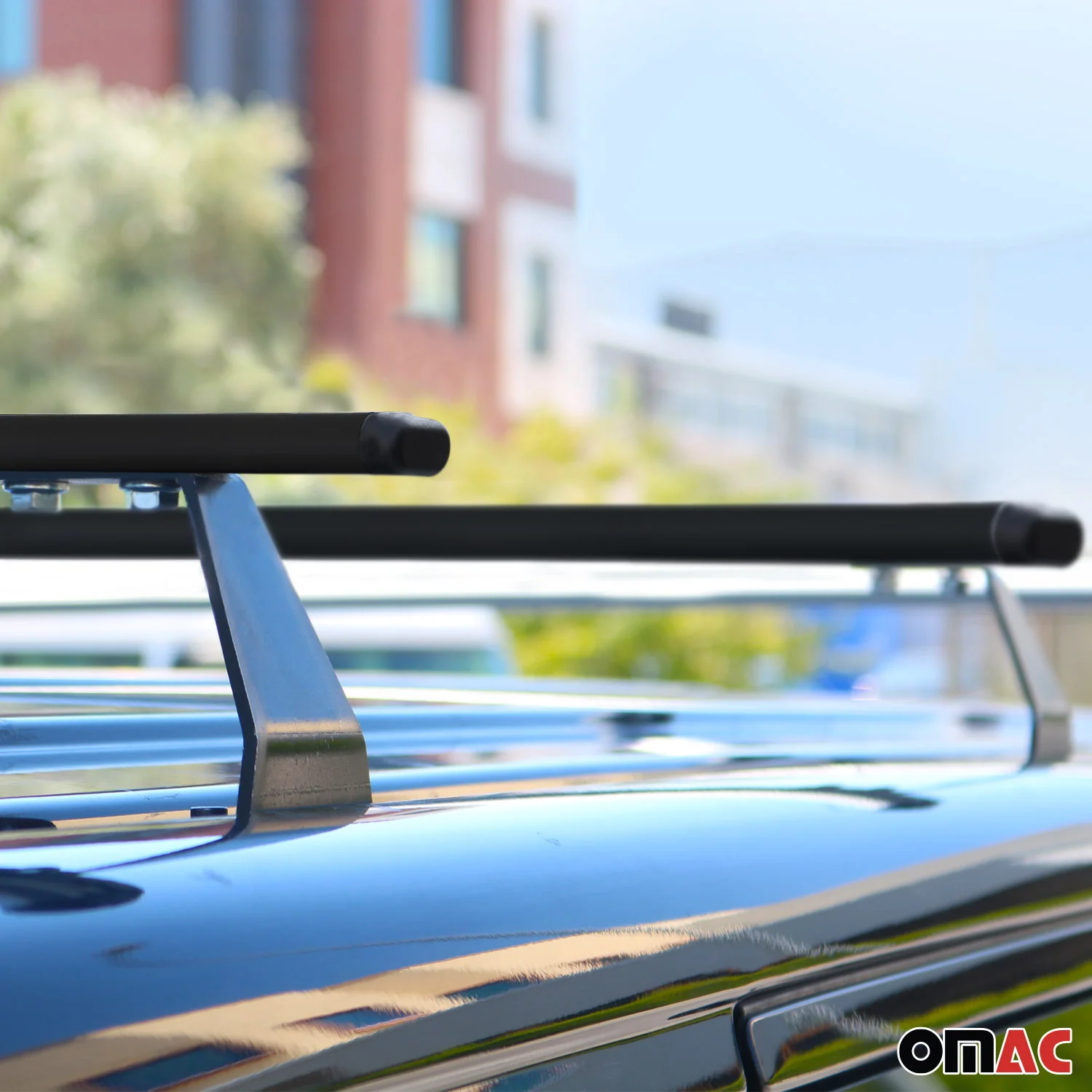 2015-2022 RAM ProMaster City Roof Rack Cross Bars Black - Image 3