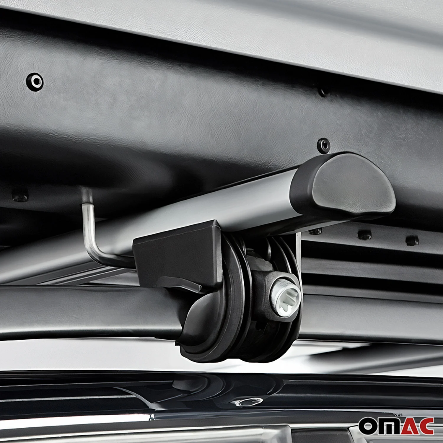 2008-2016 Volvo XC70 Roof Rack Cross Bars Silver - Image 4