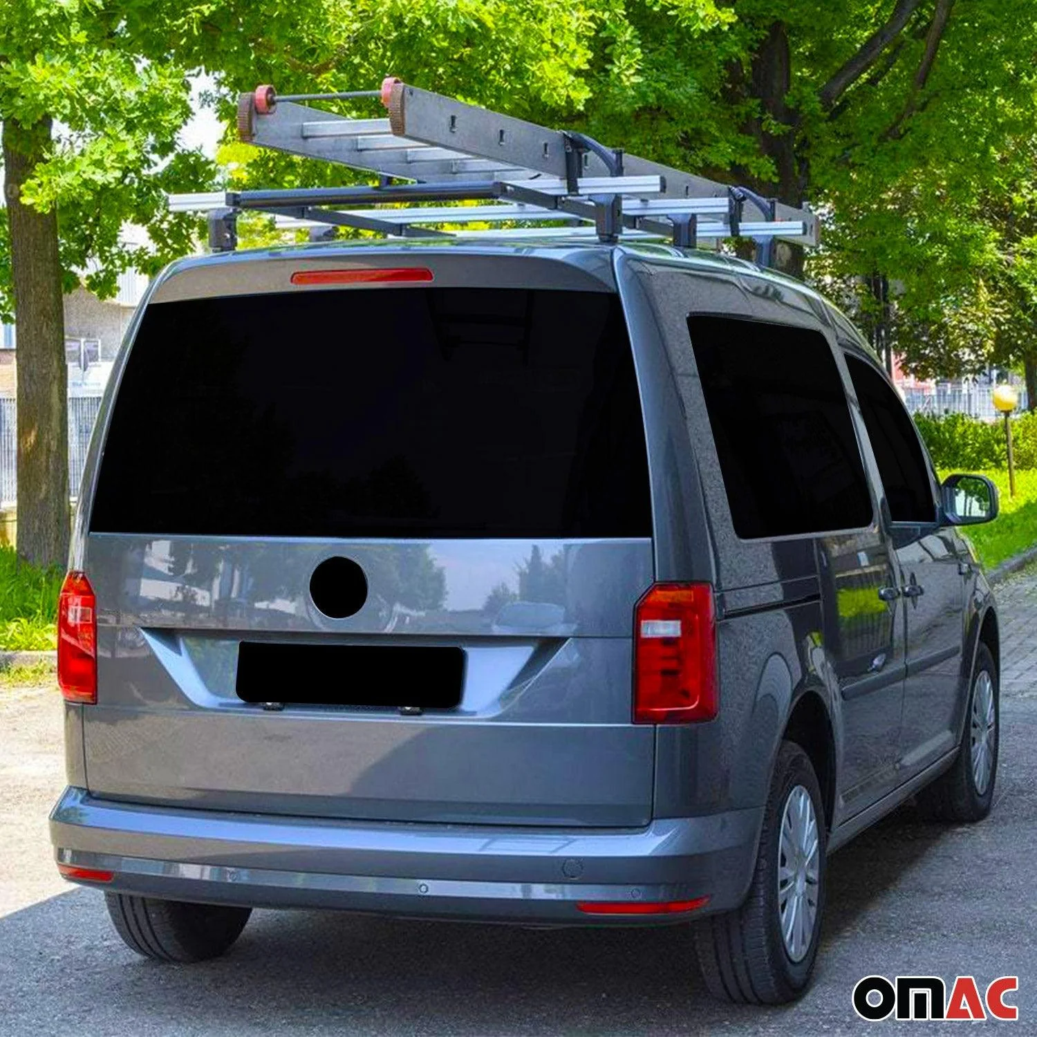 2018-2024 VW Crafter Professional Roof Racks Cross Bars Set Gray 6Pcs - Image 6