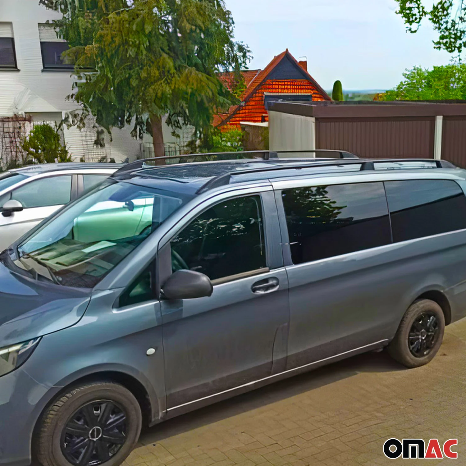 2010-2013 Ford Transit Connect Long Roof Racks & Roof Rack Rails Black - Image 9
