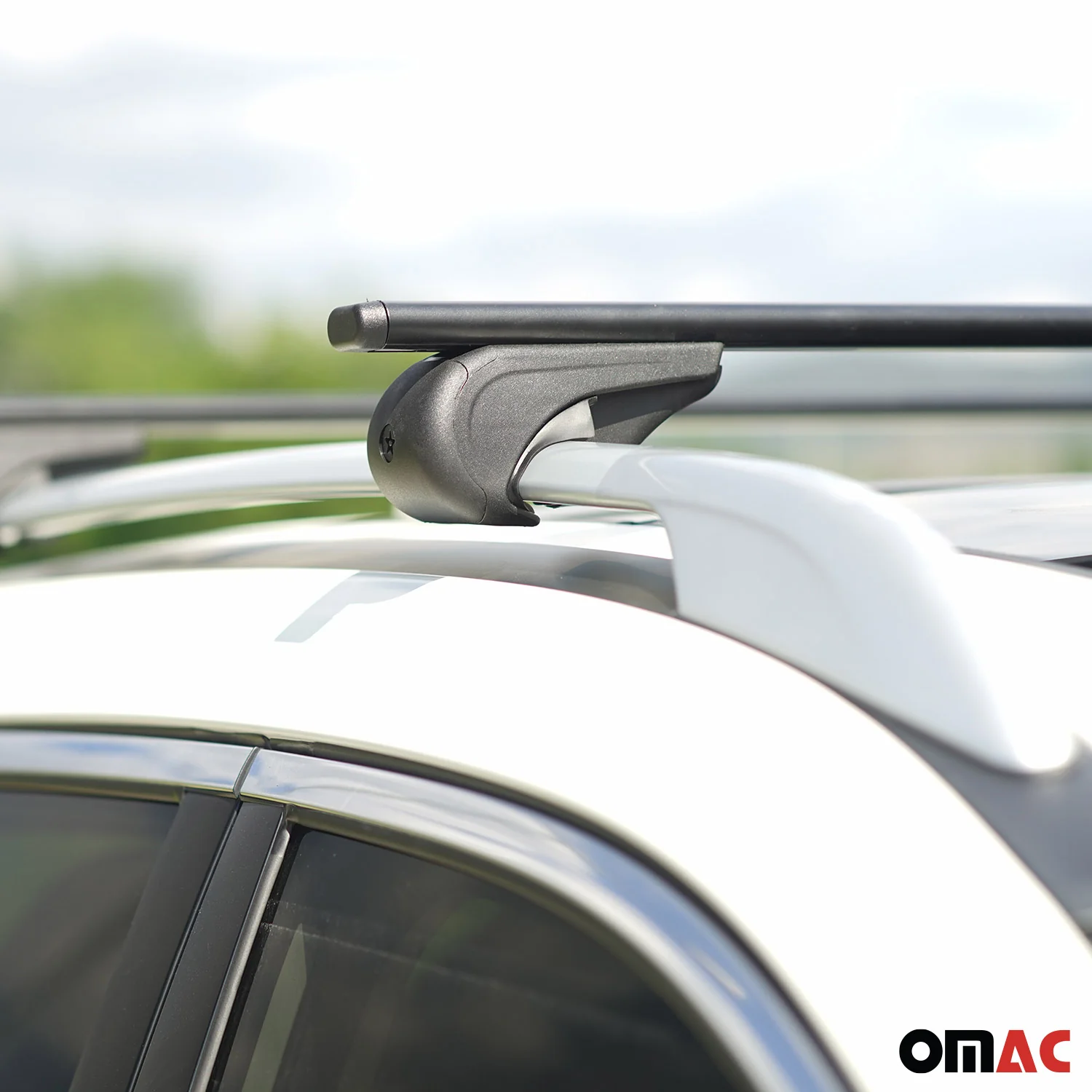 1998-2002 Land Rover Discovery Roof Rack Cross Bars Black - Image 4