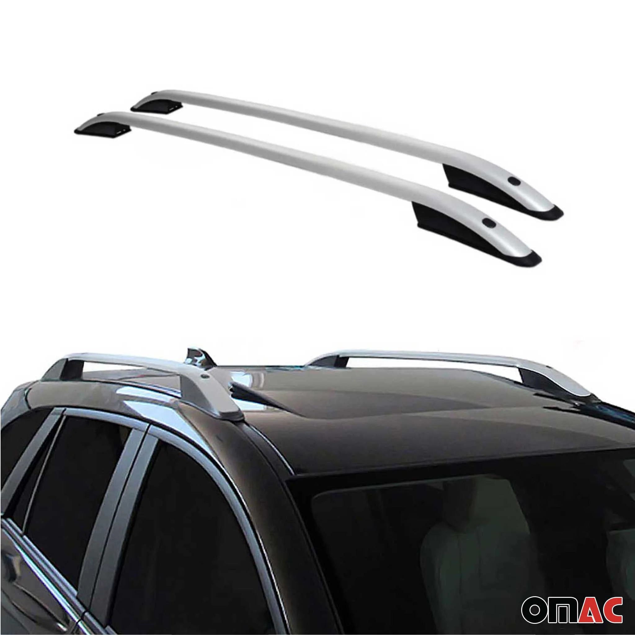 2011-2017 Nissan Juke Roof Rack Rails Side Rails Silver - Image 2