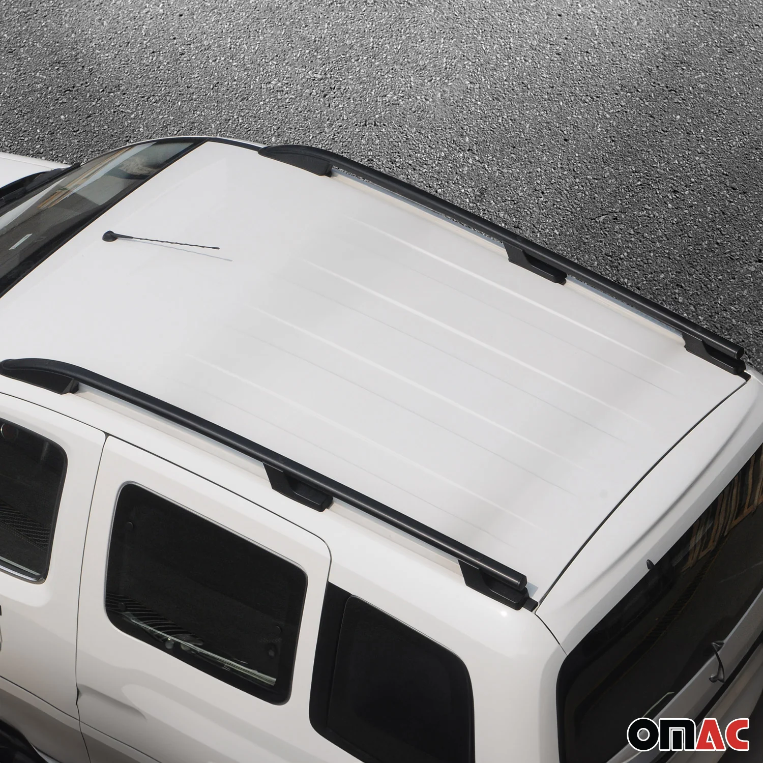 2010-2020 VW Amarok Roof Rack Rails Side Rails Black - Image 4