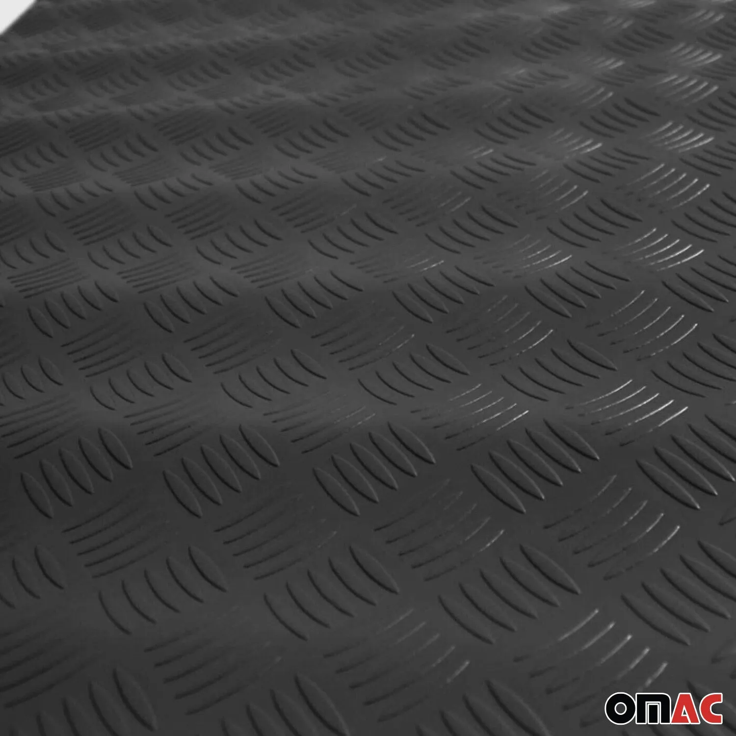 Rubber Pickup Truck Bed Liners Trunk Mat Trimmable Flooring Mat Black & Grey - Image 7