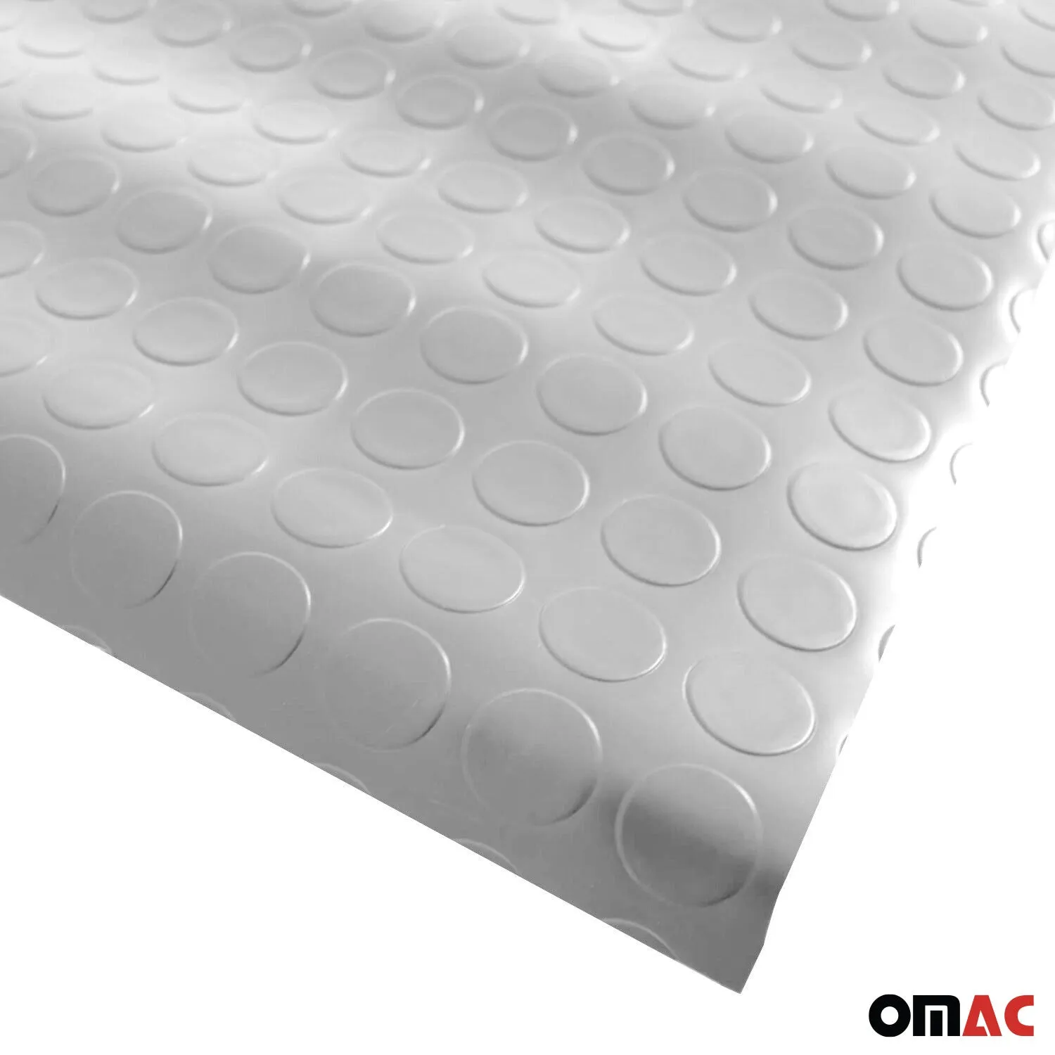 Rubber Truck Bed Liner Trunk Mat Floor Liner 118x79 inch Peny Style Grey - Image 7