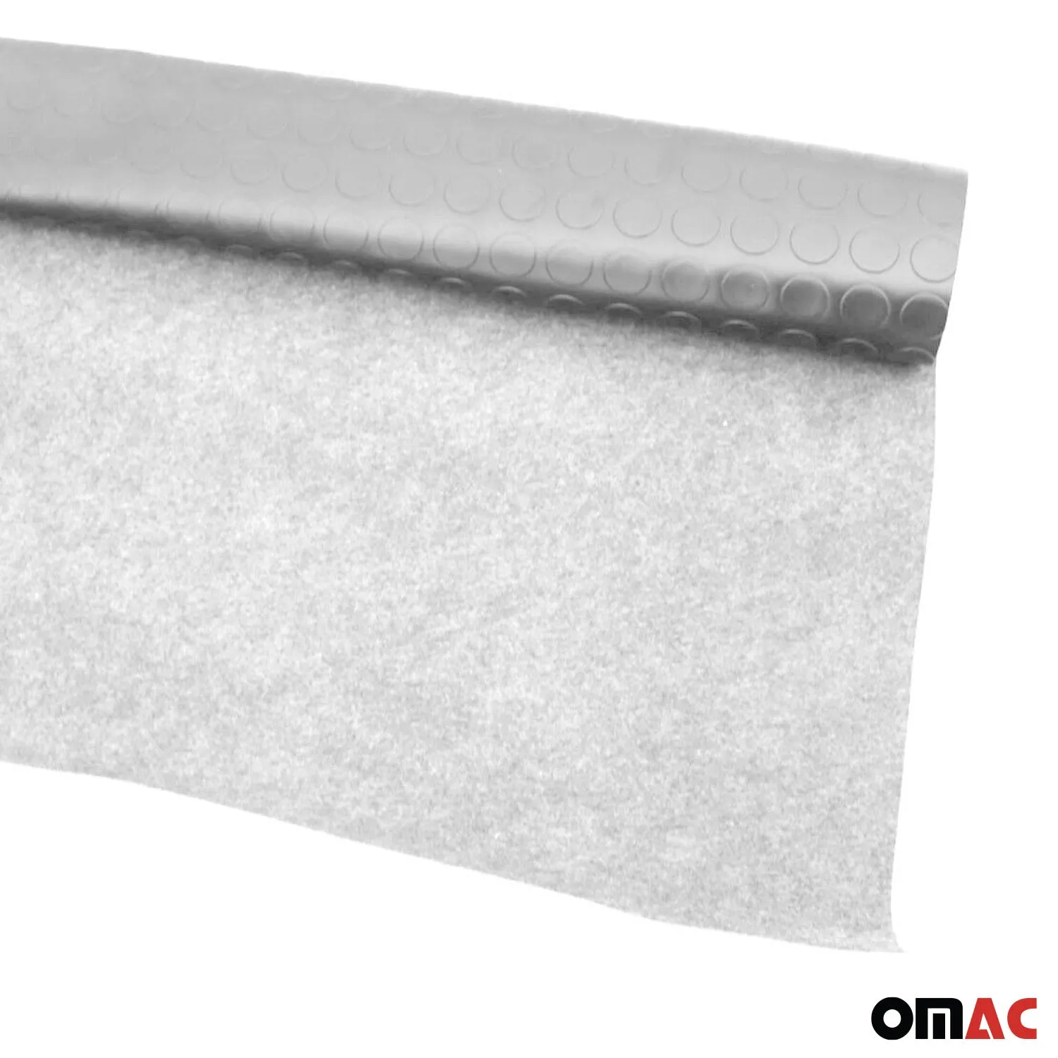 Rubber Truck Bed Liner Trunk Mat Floor Liner Alu. Look Penny Gray 40"x79" - Image 5