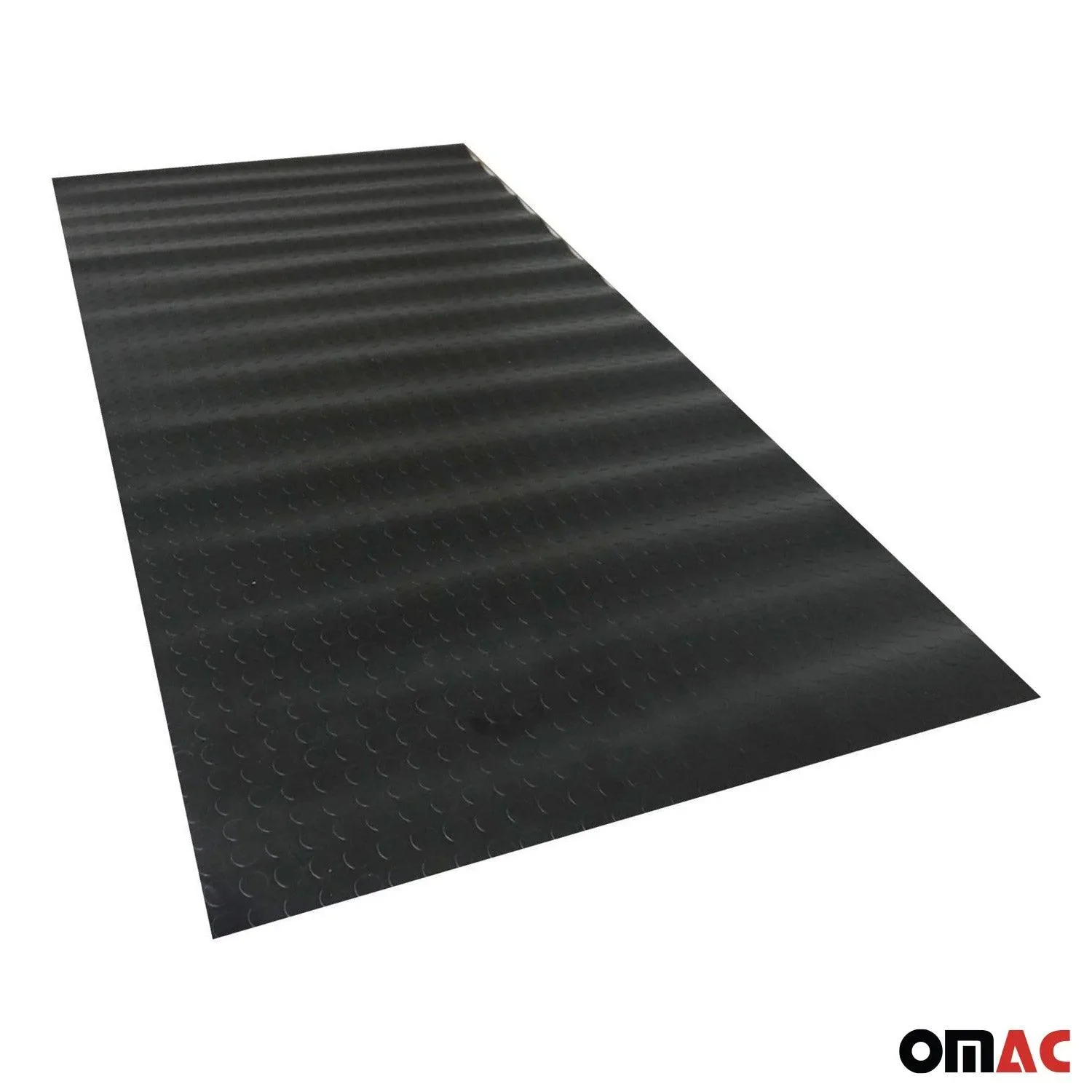 Rubber Truck Bed Liner Trunk Mat Flooring Mat 197x79 inch Peny Style Black - Image 6