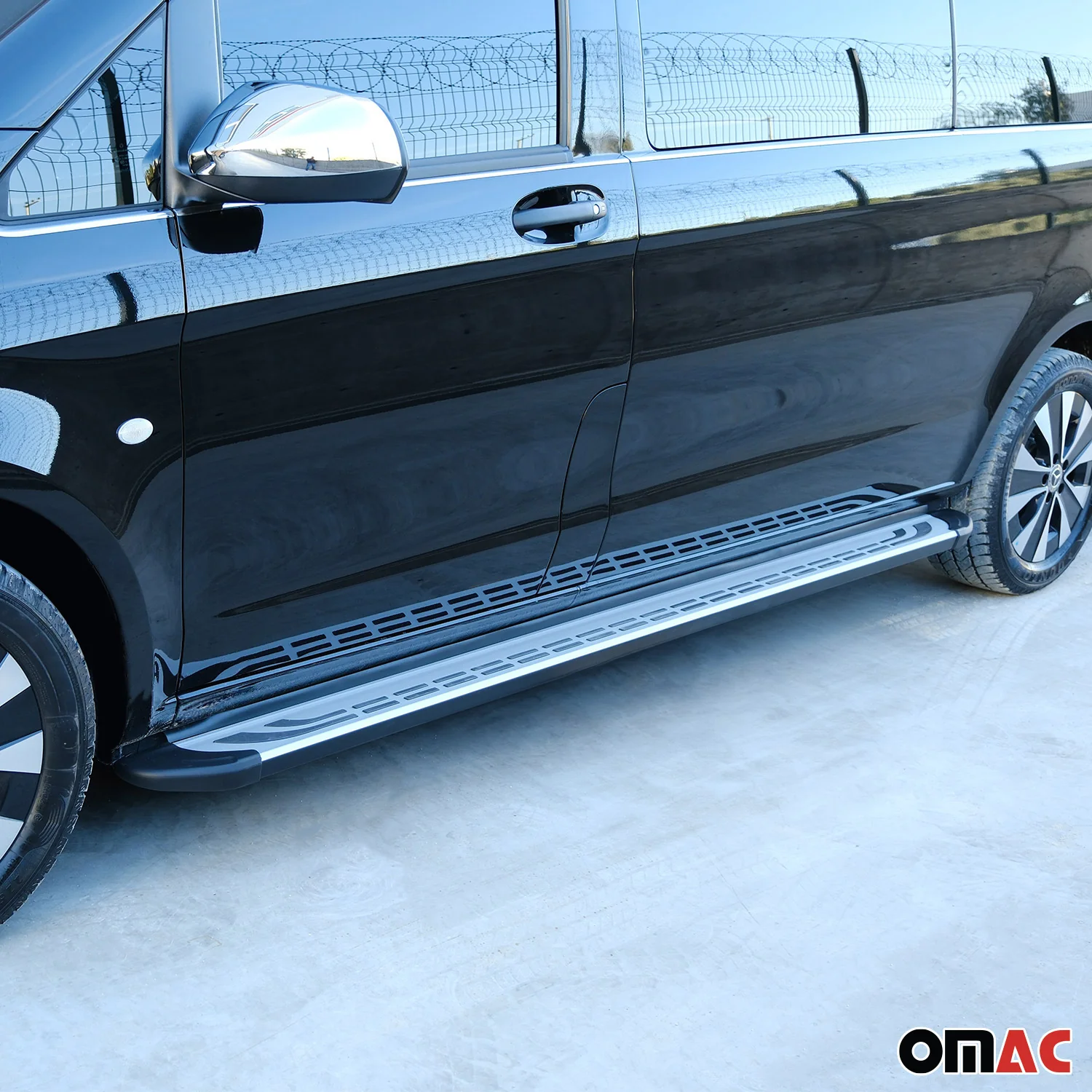 2013-2018 Toyota RAV4 Running Boards Side Steps Silver & Black - Image 11