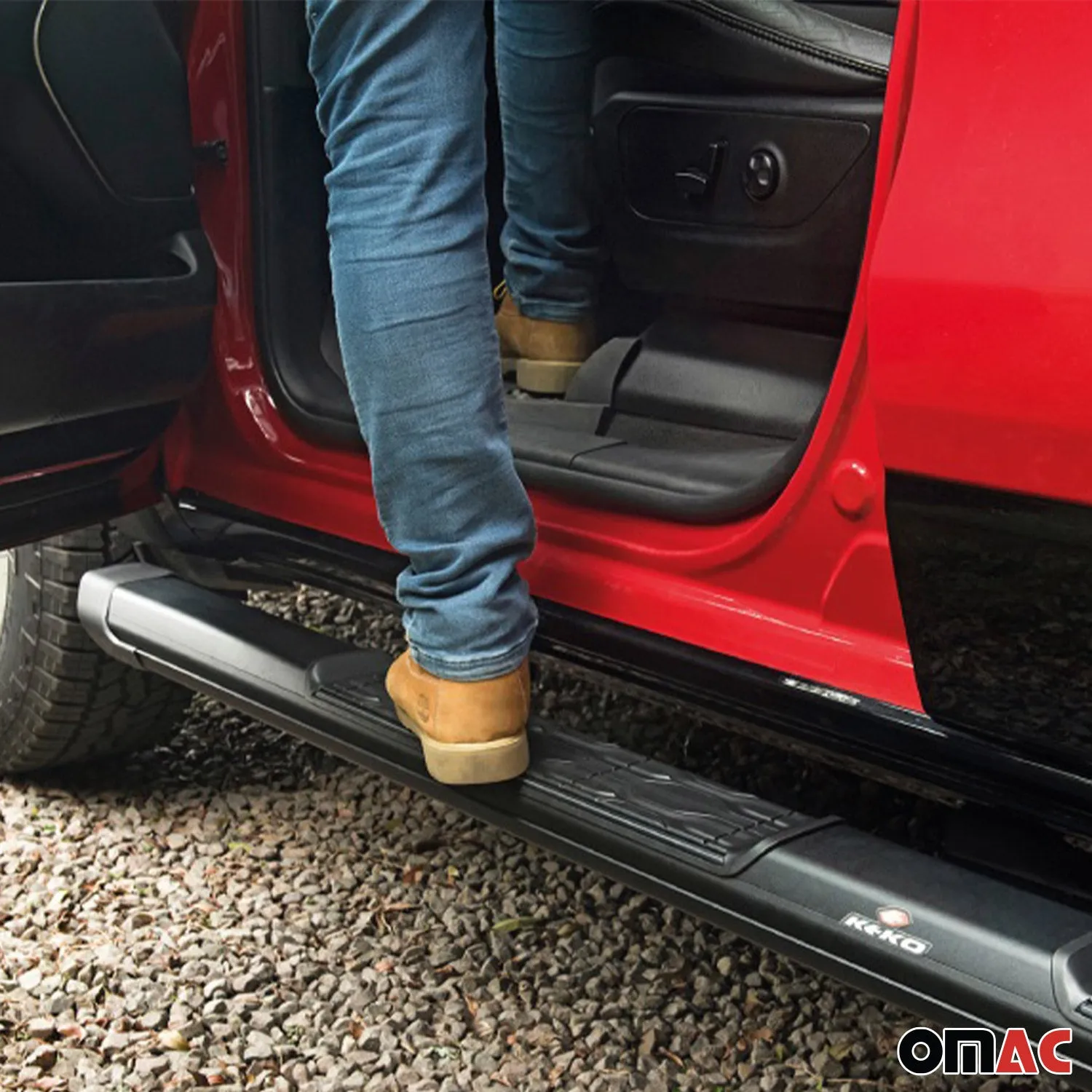 2019-2023 Ram 1500 Quad Cab Running Board Nerf Bar Side Step - Image 3
