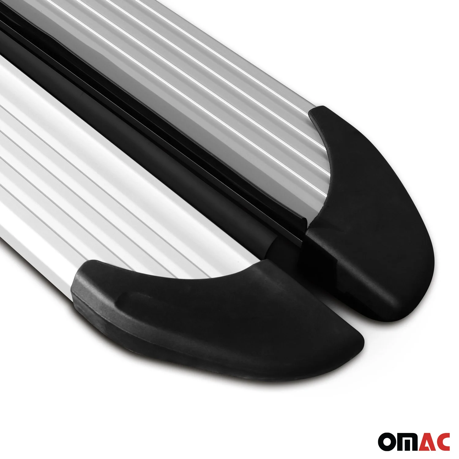 2017-2020 Nissan Rogue Sport Running Boards Side Steps Silver - Image 8