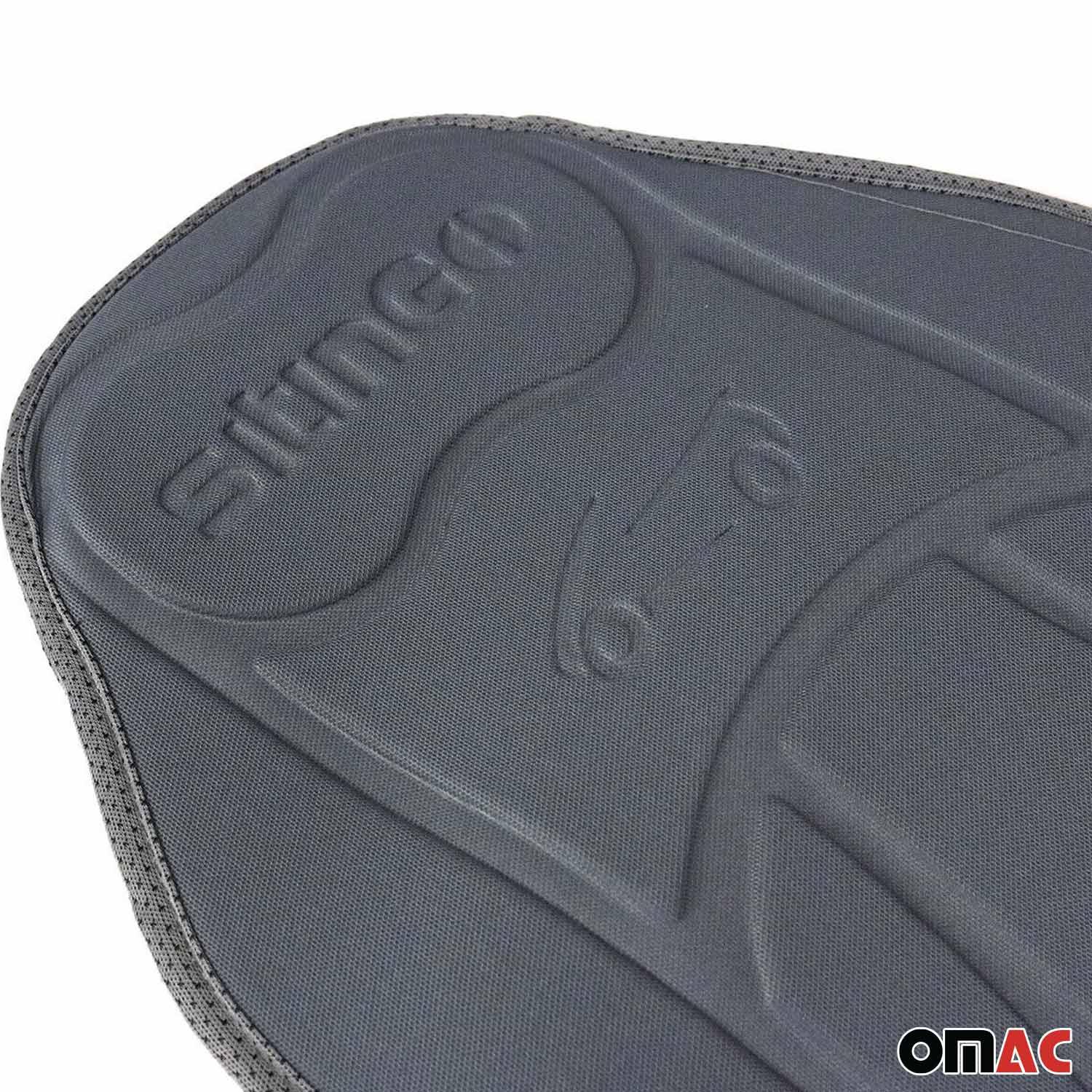 Alfa Romeo Car Seat Protector Cushion Cover Mat Pad Gray Gray 2 Pcs - Image 5