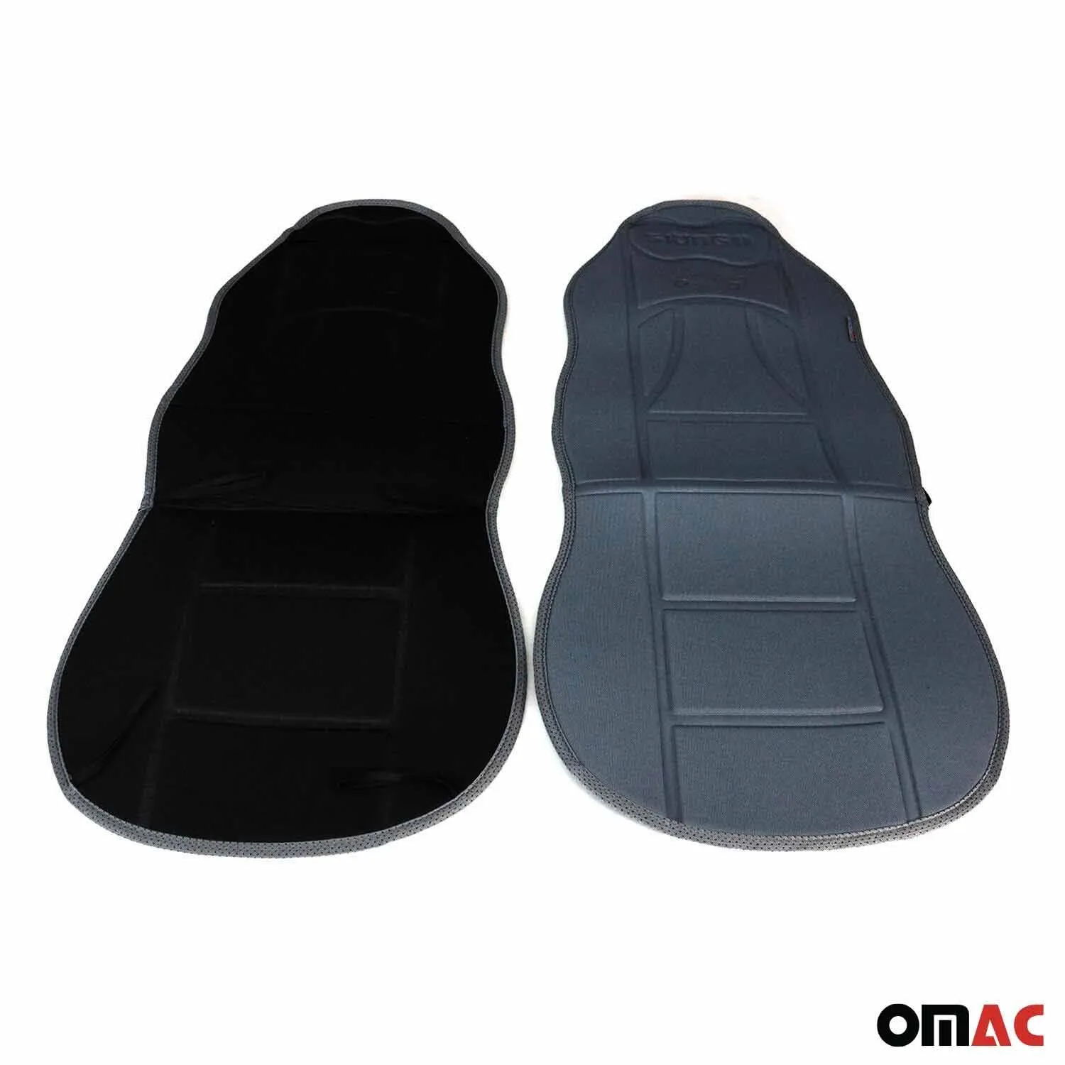Buick Car Seat Protector Cushion Cover Mat Pad Gray Gray 2 Pcs - Image 3