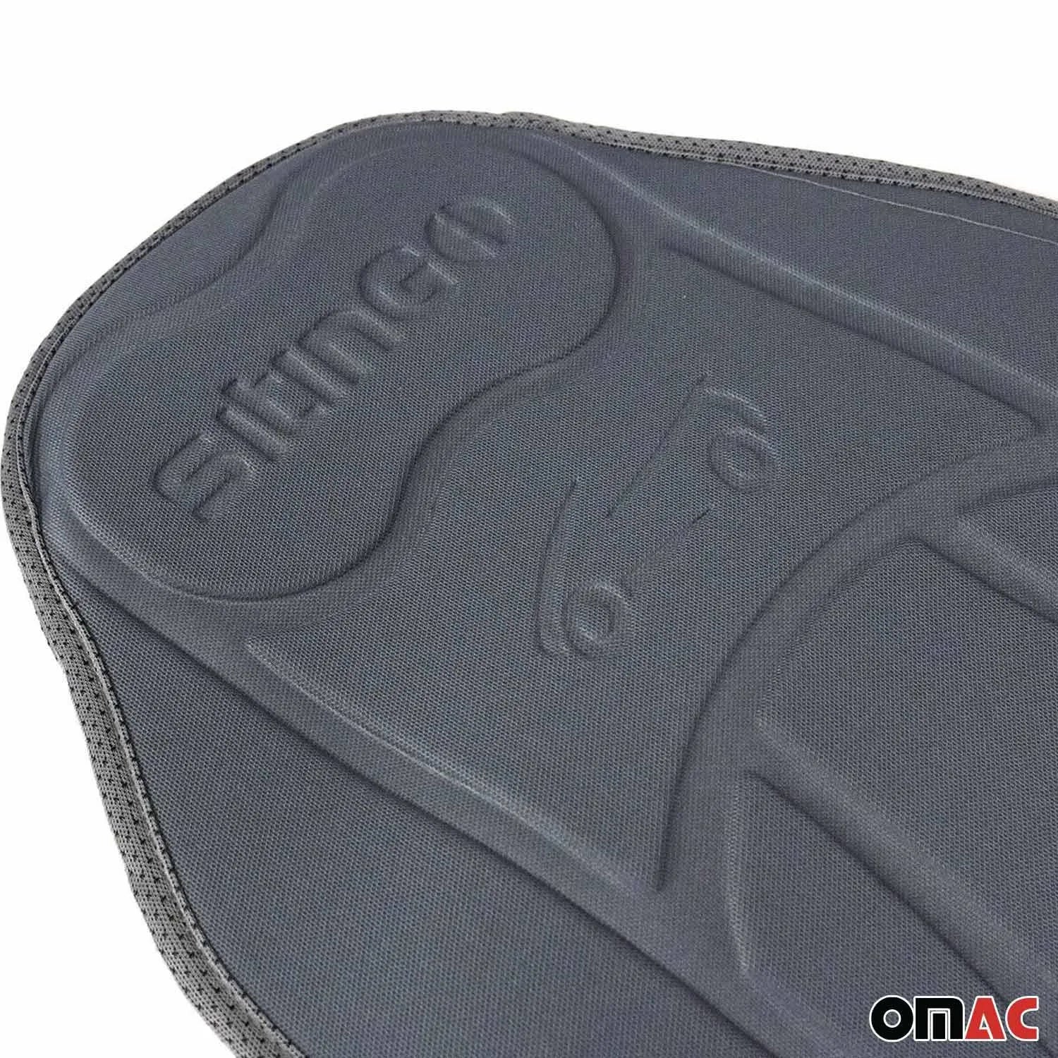 Mini Car Seat Protector Cushion Cover Mat Pad Gray Gray 2 Pcs - Image 5