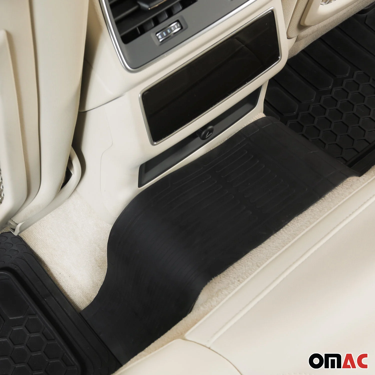 Semi-Custom fit Waterproof Rubber 3D Molded Floor Mats Liner Protection 5 Pcs. - Image 5