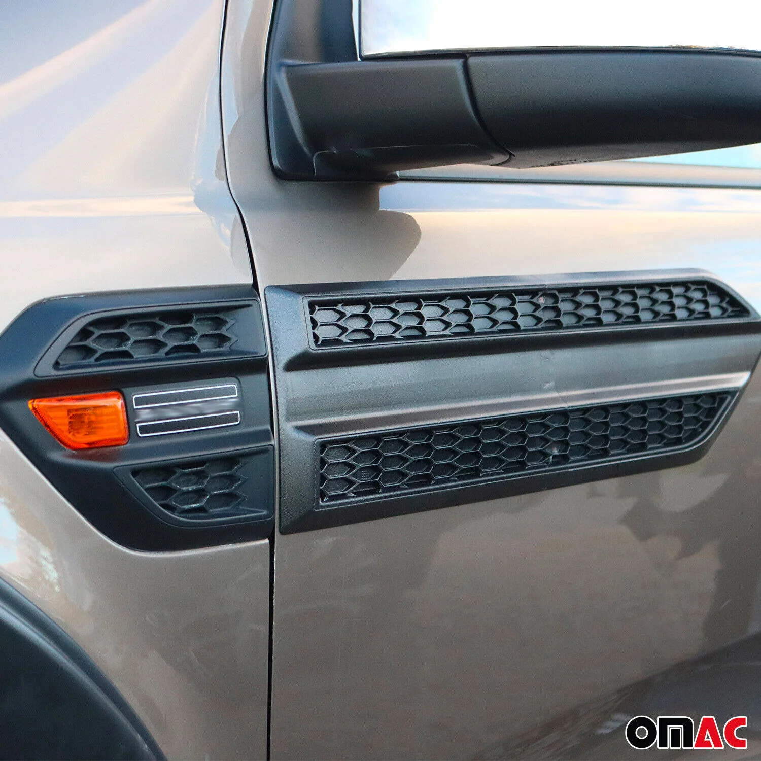 2010-2013 Kia Soul Side Door Molding Trim Skirt Garnish ABS Black 2Pcs - Image 4