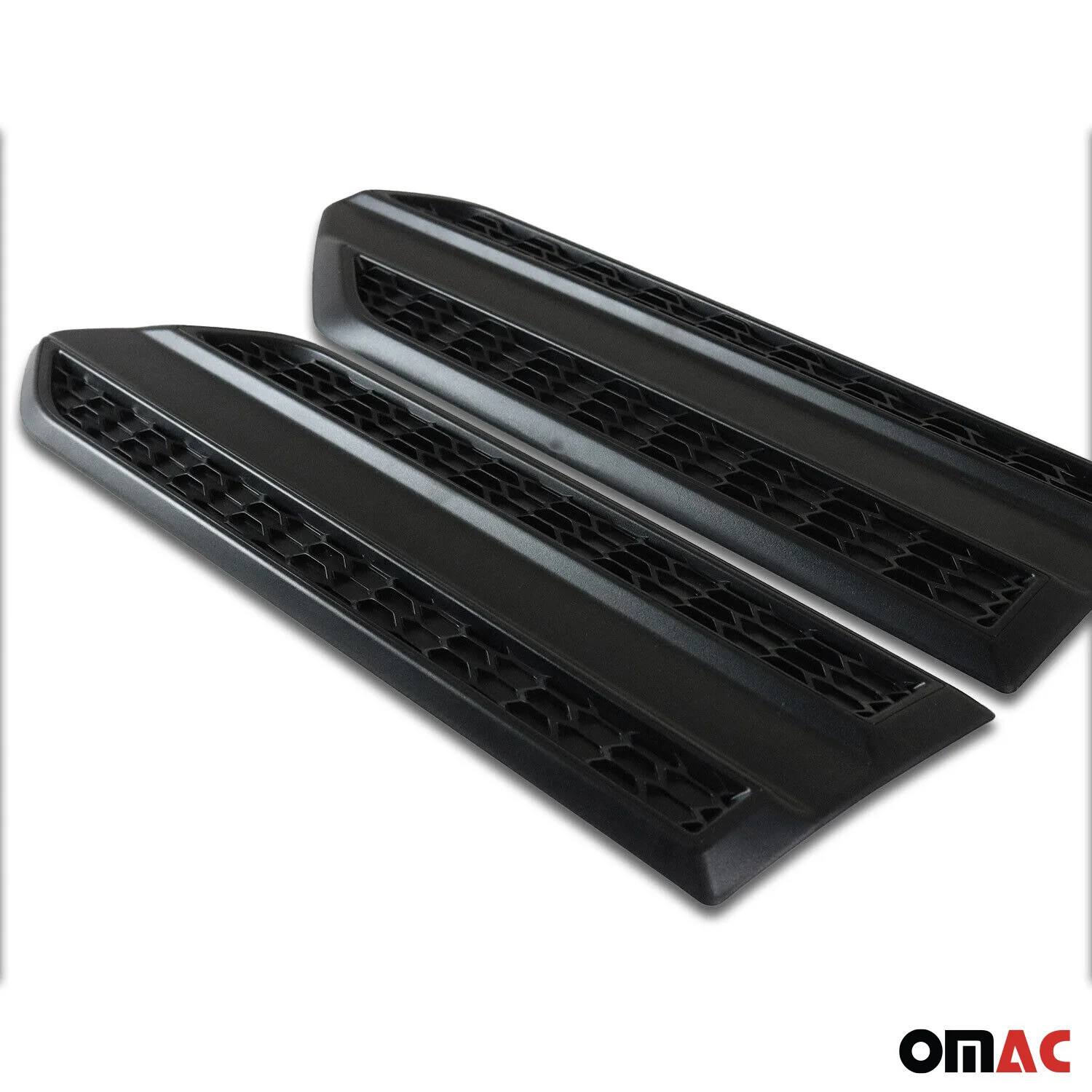 2016-2022 Mercedes GLC Class X253 Side Door Molding Trim Skirt Garnish ABS Black 2Pcs - Image 5