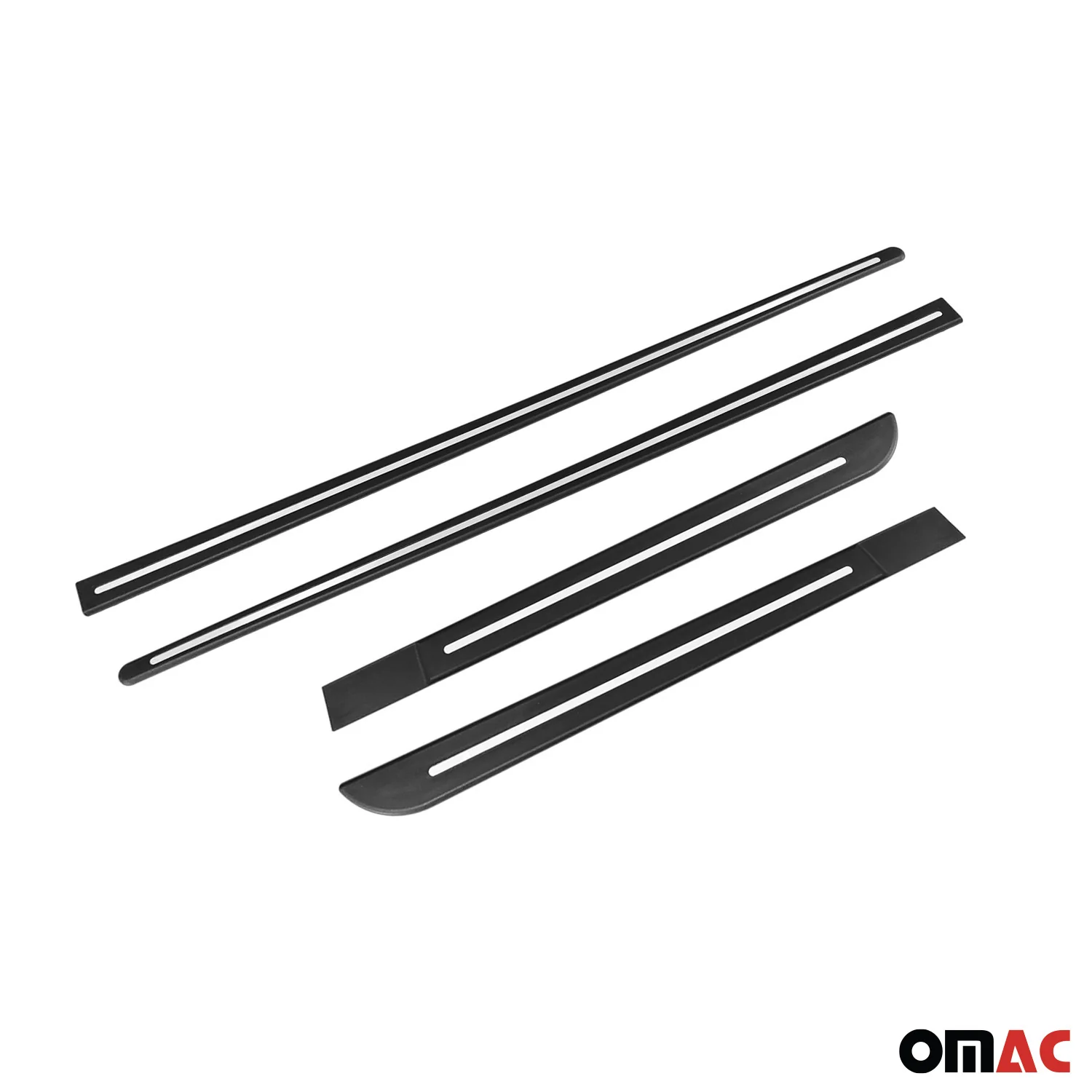 Side Door Protector Black and S.Steel Trim Cover Accessory Car SUV Trucks - Image 11