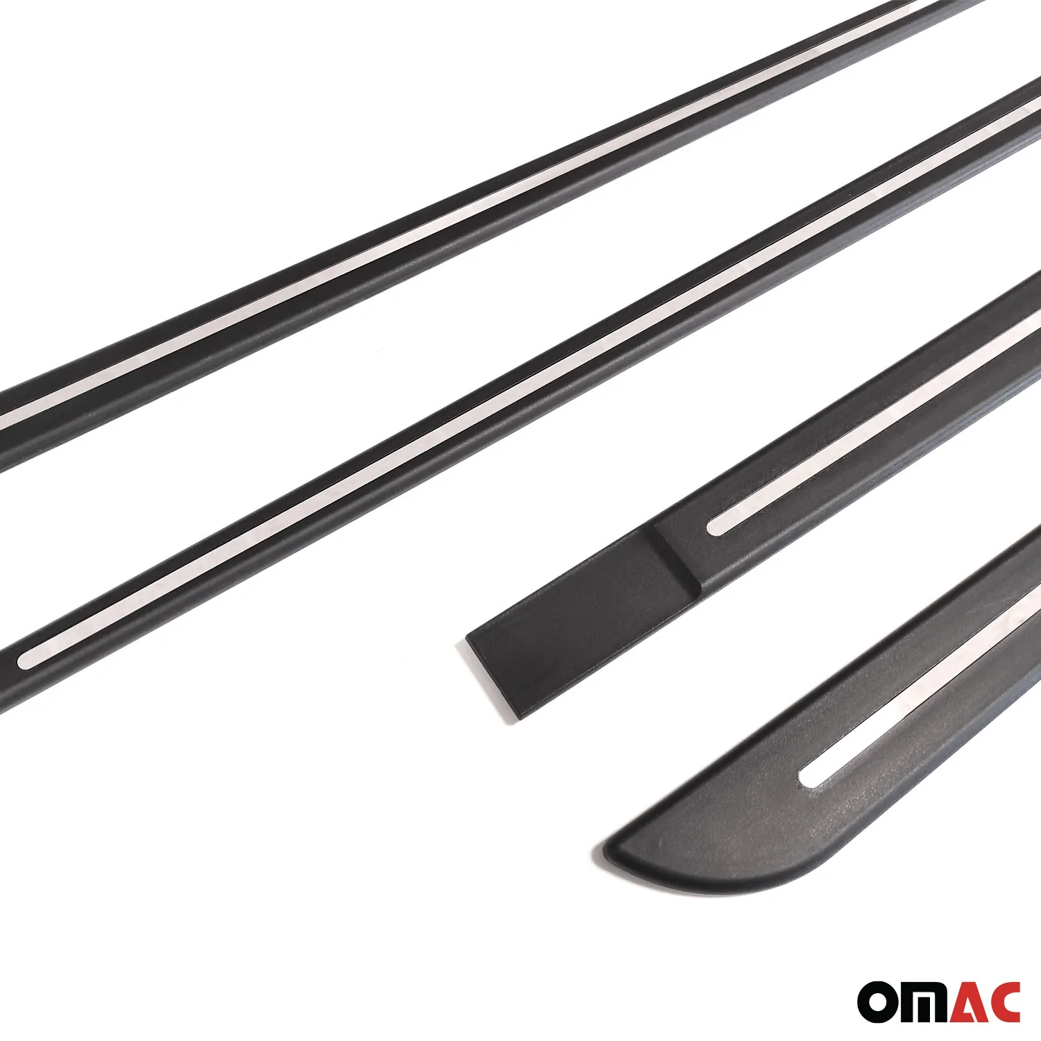 Mini Cooper Side Door Molding Trim Skirt Garnish Stainless Steel Silver 4 Pcs - Image 12