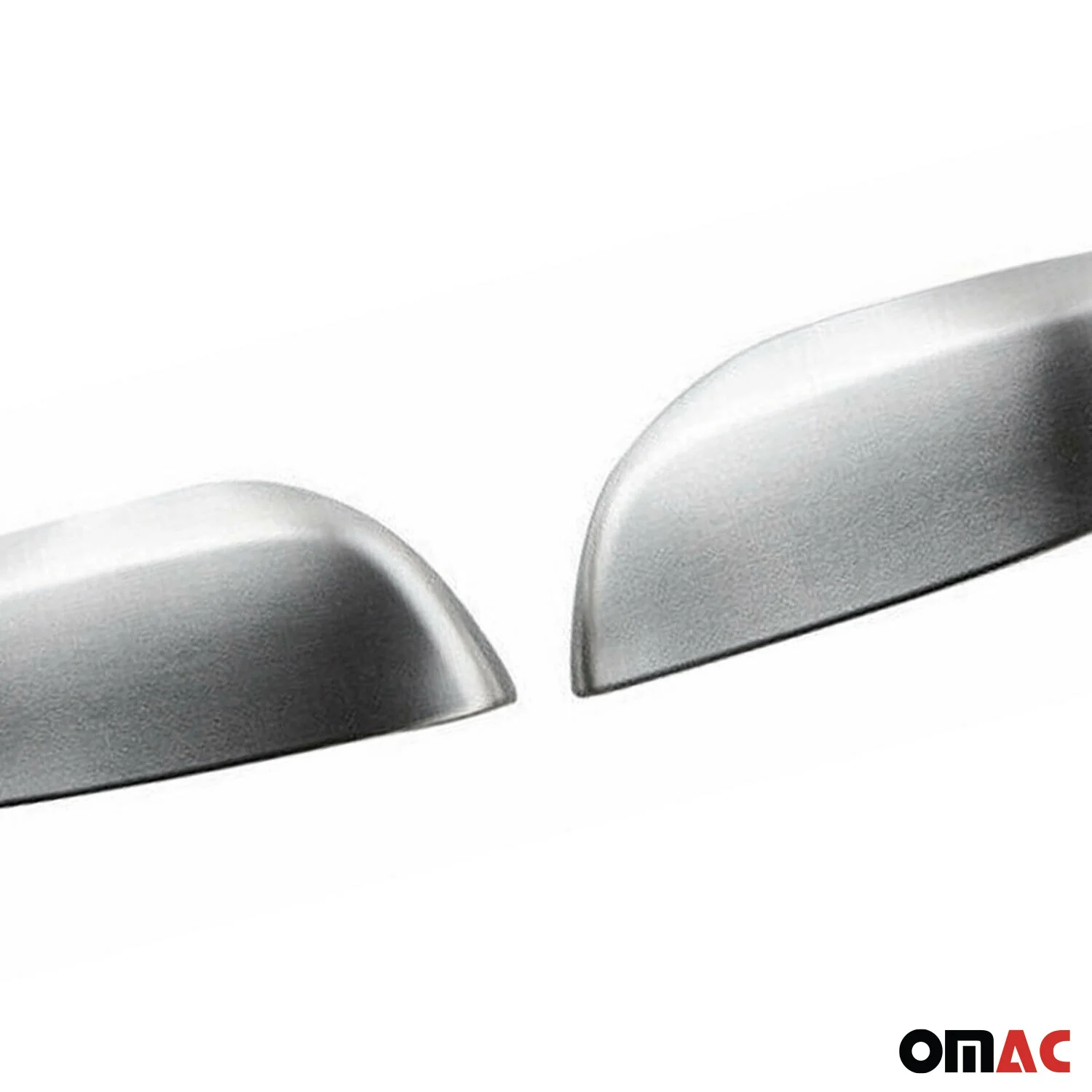 2010-2013 Lexus GX 460 Side Mirror Cover Caps Brushed Stainless Steel Silver 2 Pcs - Image 7