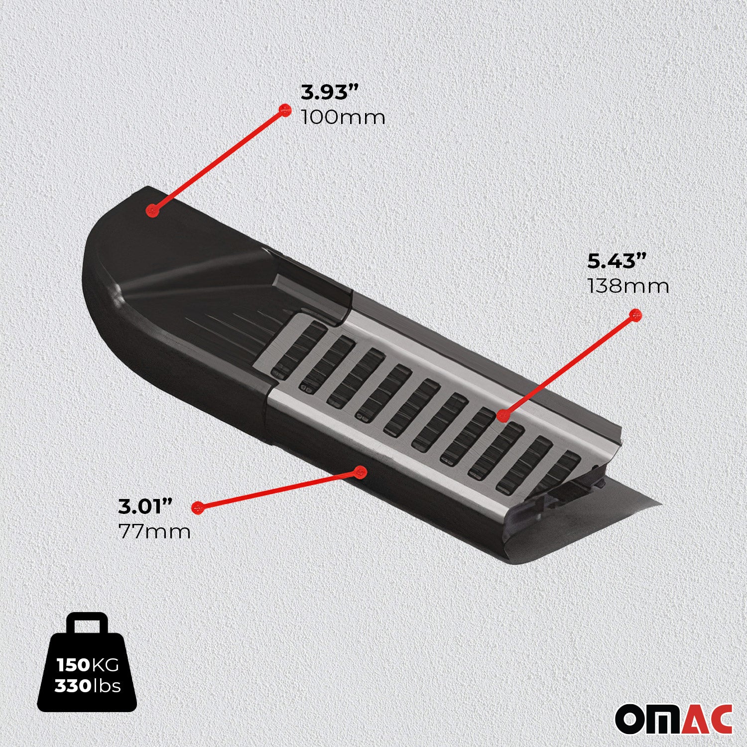2005-2023 Toyota Tacoma Double Cab Nerf Bar Side Step Running Boards Alu 2x - Image 6