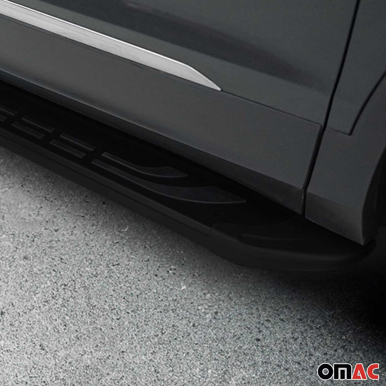 2014-2020 Fiat 500L Running Boards Side Steps Black - Image 5