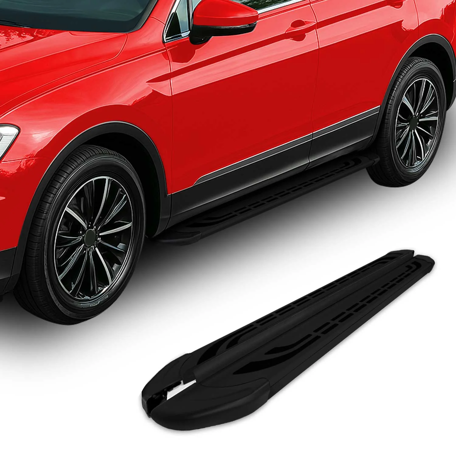 2007-2018 Mercedes G Class W463 Running Boards Side Steps Black - Image 2